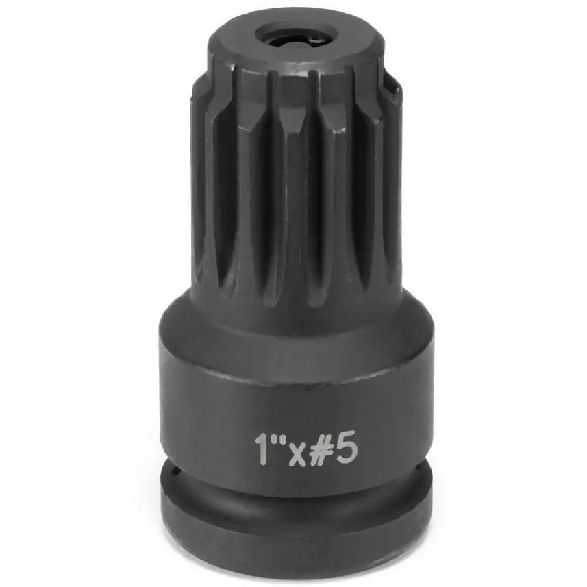 GP #5 Spline Drive Adapters - Heavy Duty Power Tool Accessories for Drills, Impact Wrenches & Automotive Repairs | Perfect for Mechanics, DIY & Construction Projects