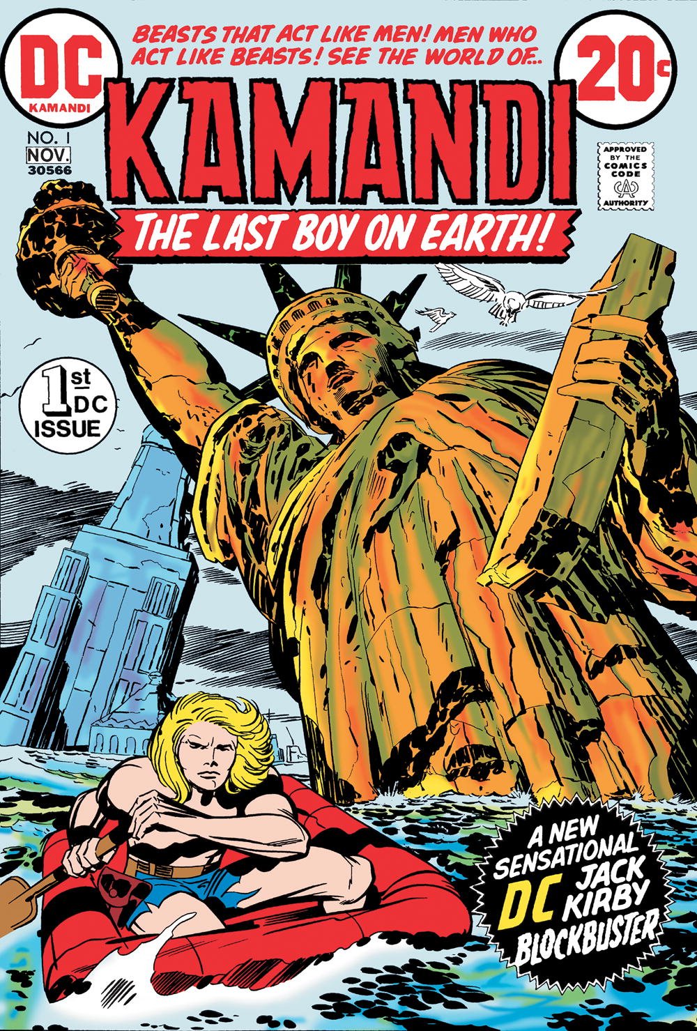 Kamandi 1: The Last Boy on Earth - Post-Apocalyptic Graphic Novel | DC Comics Adventure | Perfect for Sci-Fi Fans & Comic Collectors | Great for Reading, Gifting & Display