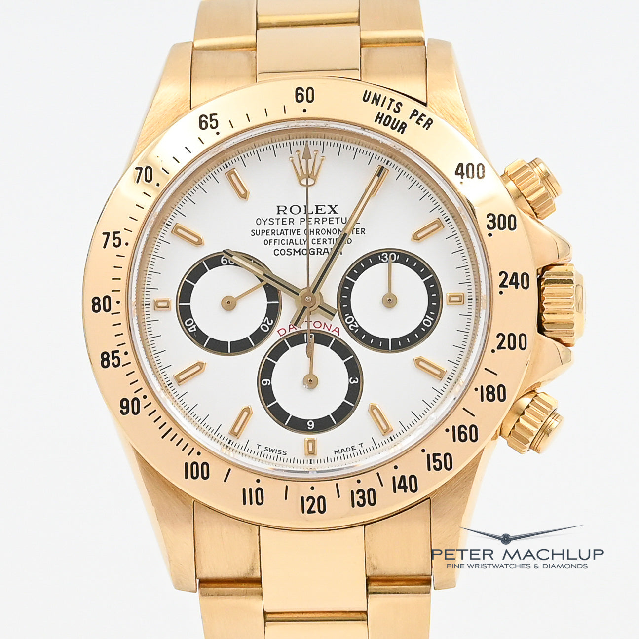 Original Rolex Cosmograph Daytona 1991 Men's Luxury Watch - Vintage Stainless Steel Chronograph for Collectors & Special Occasions