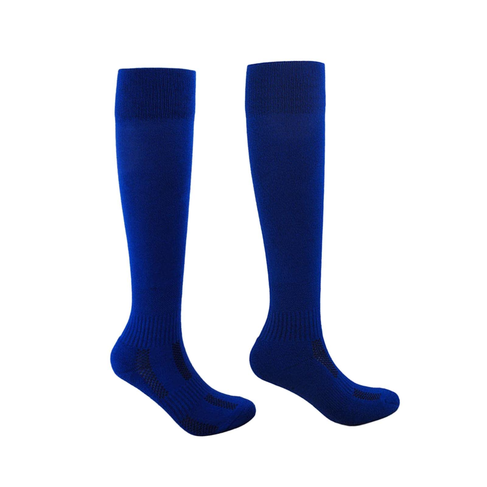 Men's & Women's Fencing Socks - Breathable Athletic Socks for Maximum Protection & Comfort (Blue, XL) - Perfect for Fencing, Martial Arts & Sports Training