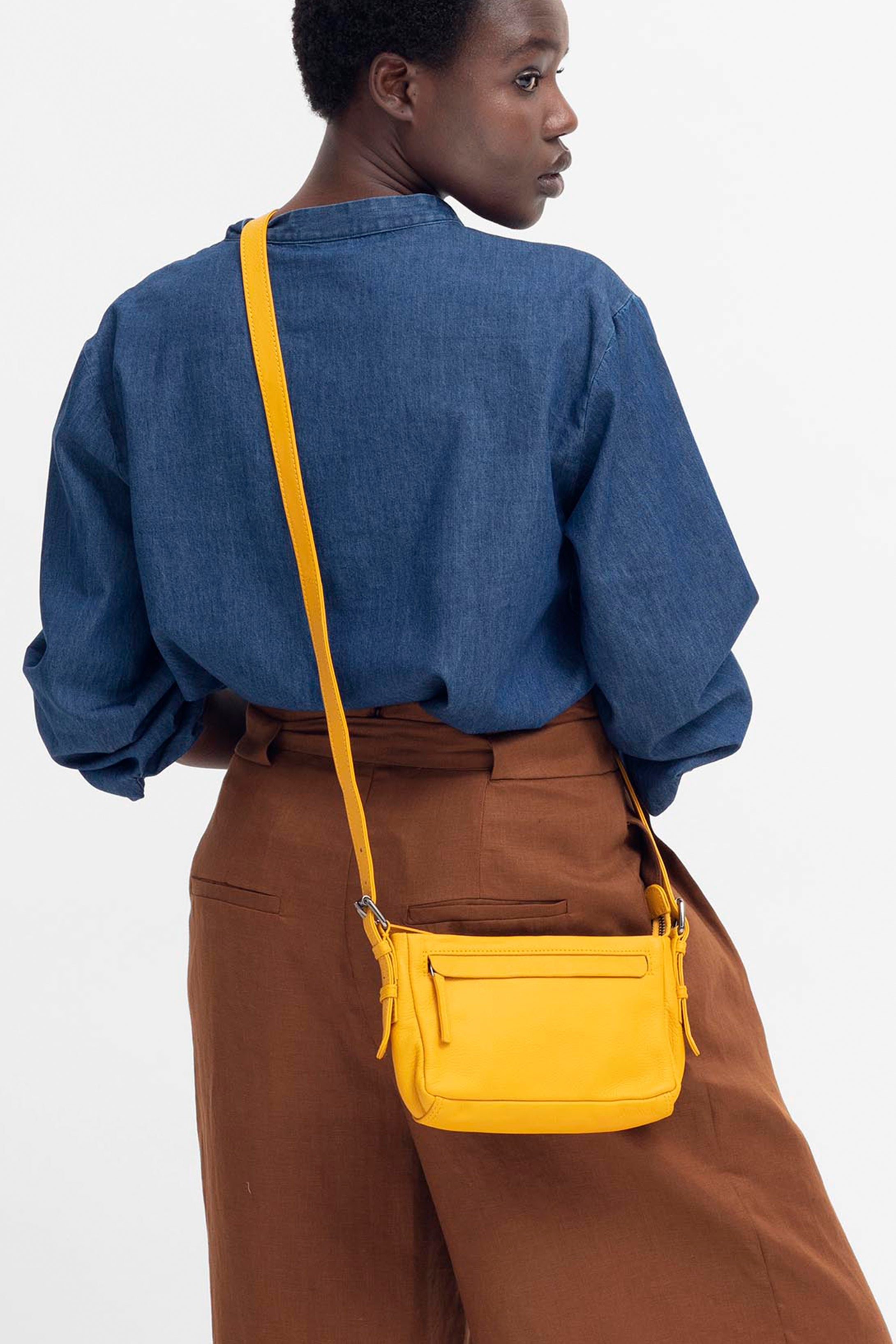 Tilde Small Crossbody Bag for Women - Stylish & Lightweight Leather Purse - Perfect for Travel, Shopping & Everyday Use