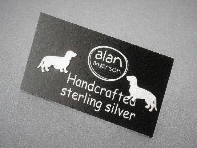 Sterling Silver Dachshund Dog Stud - Perfect for Pet Jewelry, Gifts, and Dog Lovers - Ideal for Everyday Wear and Special Occasions