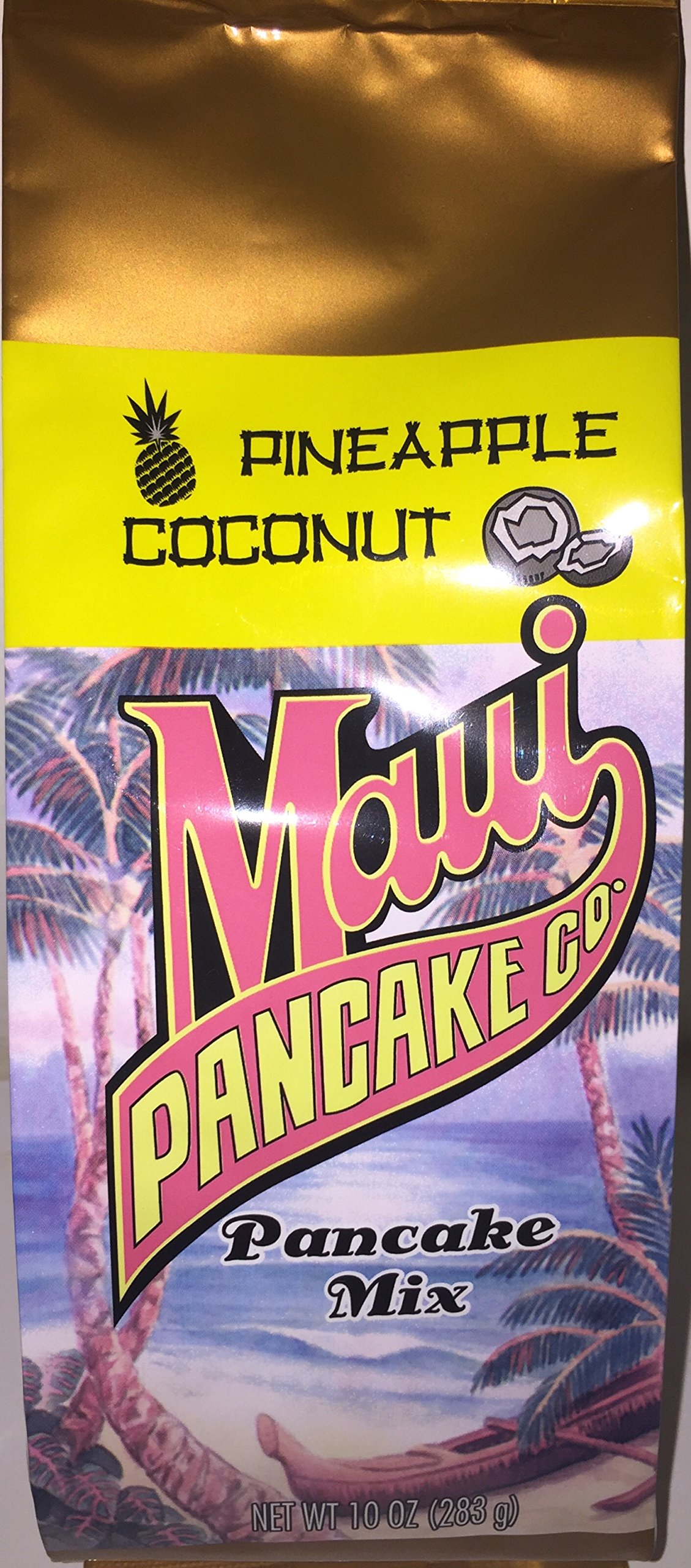 Maui Pancake Pineapple Coconut Mix - Hawaiian Breakfast Blend for Fluffy Pancakes & Waffles - Perfect for Family Brunches & Tropical-Themed Breakfasts