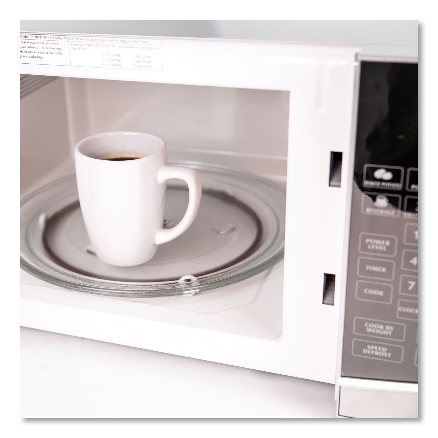 Avanti 1.1 Cu Ft Stainless Steel Microwave Oven - 1000W Countertop Microwave with Touch Controls | Perfect for Small Kitchens, Dorms & Office Break Rooms