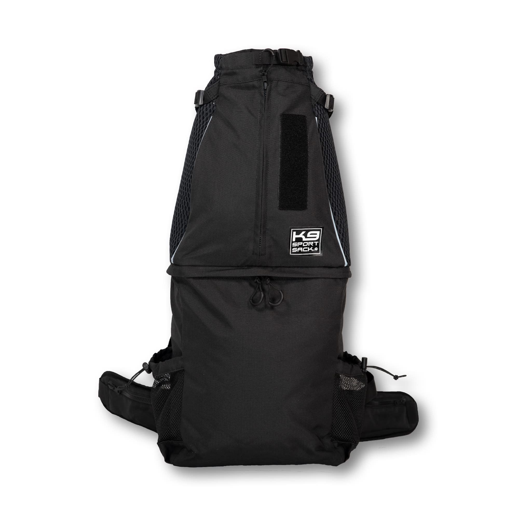 K9 Sport Sack Knavigate - Adjustable Front Facing Dog Carrier Backpack for Small to Large Dogs | Veterinarian Approved Pet Carrier | Hiking, Travel & Outdoor Adventures (Large, Midnight Black)