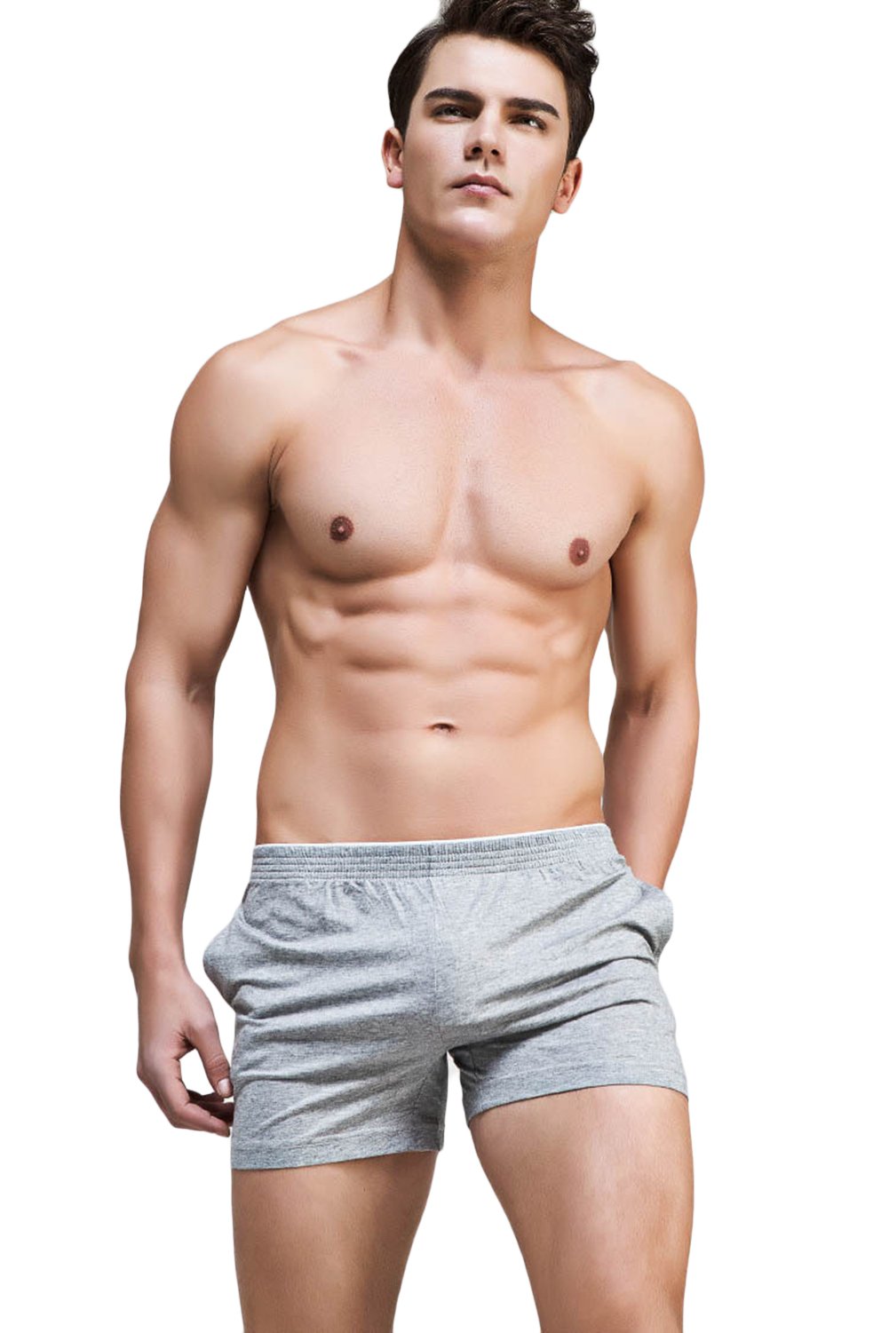 Sandbank Men's Quick-Dry Running Shorts with Pockets - Gym Workout, Activewear, Lounge & Sleep Bottoms - Perfect for Jogging, Training & Relaxing at Home
