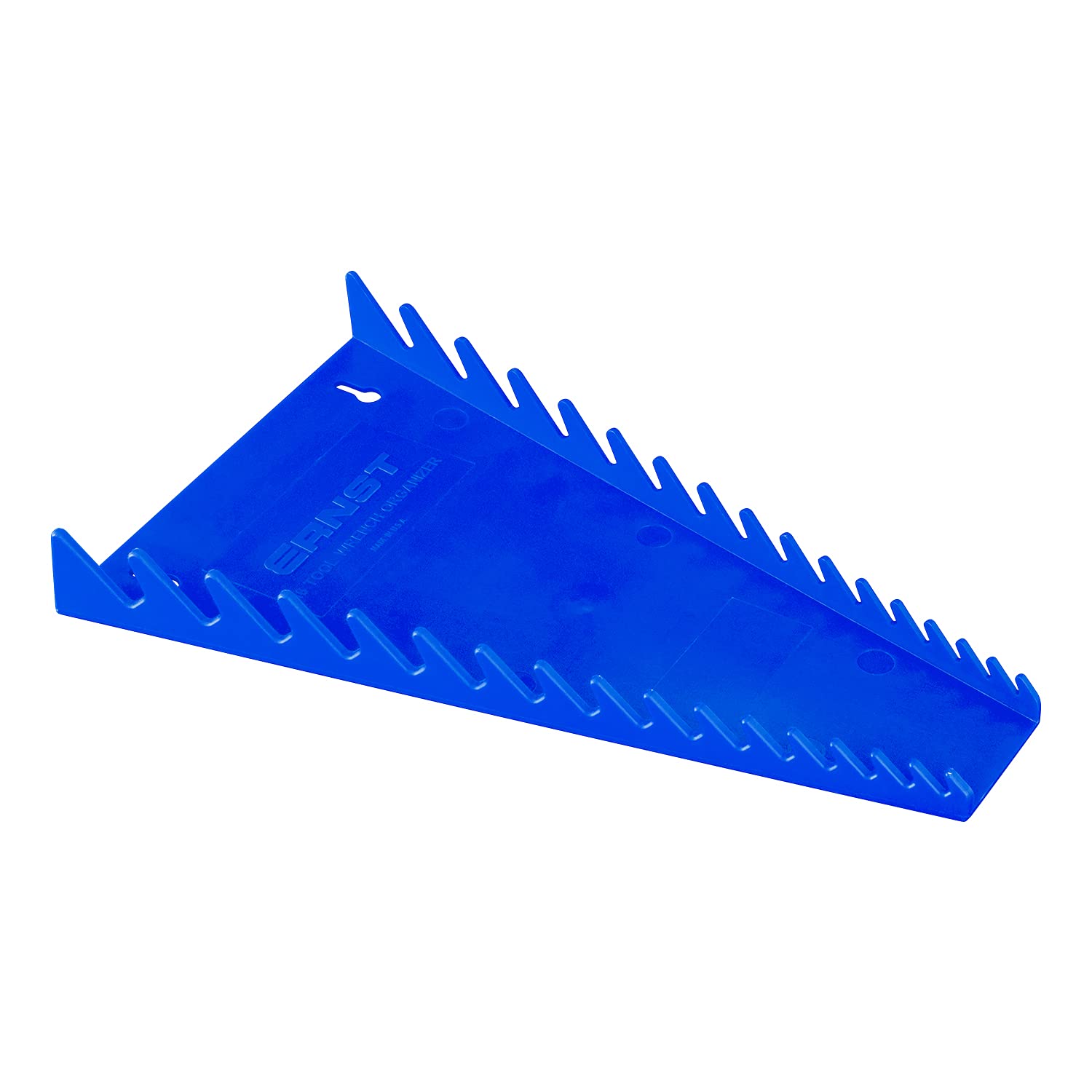 ERNST 5050 Standard Wrench Organizer Tray - 16 Tool Storage Solution in Blue | Perfect for Garage, Workshop & Toolbox Organization