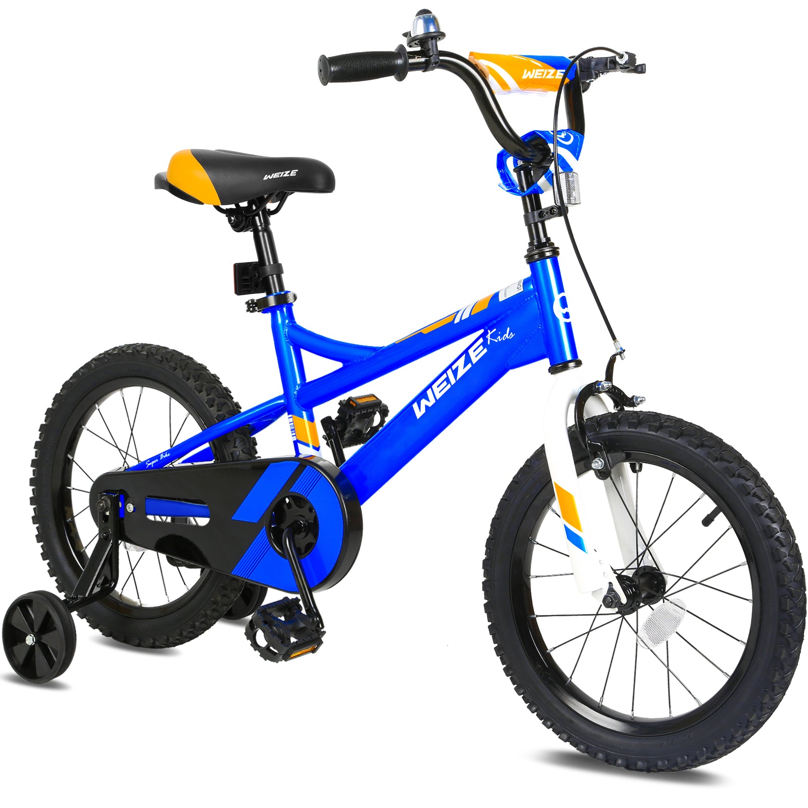 16 Inch Kids Bike for Boys & Girls Ages 4-6 Years | Adjustable Seat for 38-48