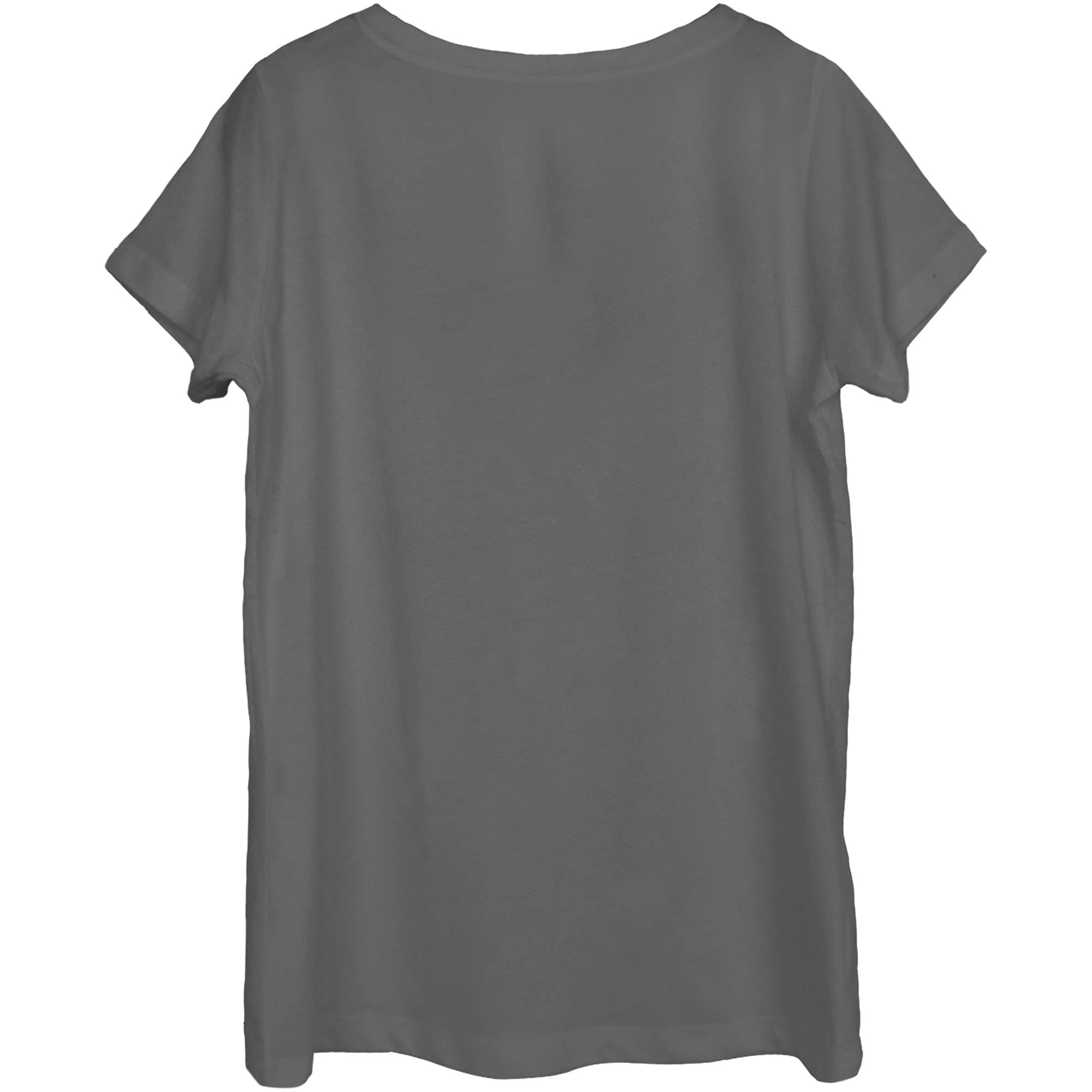 Women's Marvel Captain America Graphic Scoop Neck T-Shirt - Charcoal - X-Large | Casual Superhero Tee for Fans & Everyday Wear