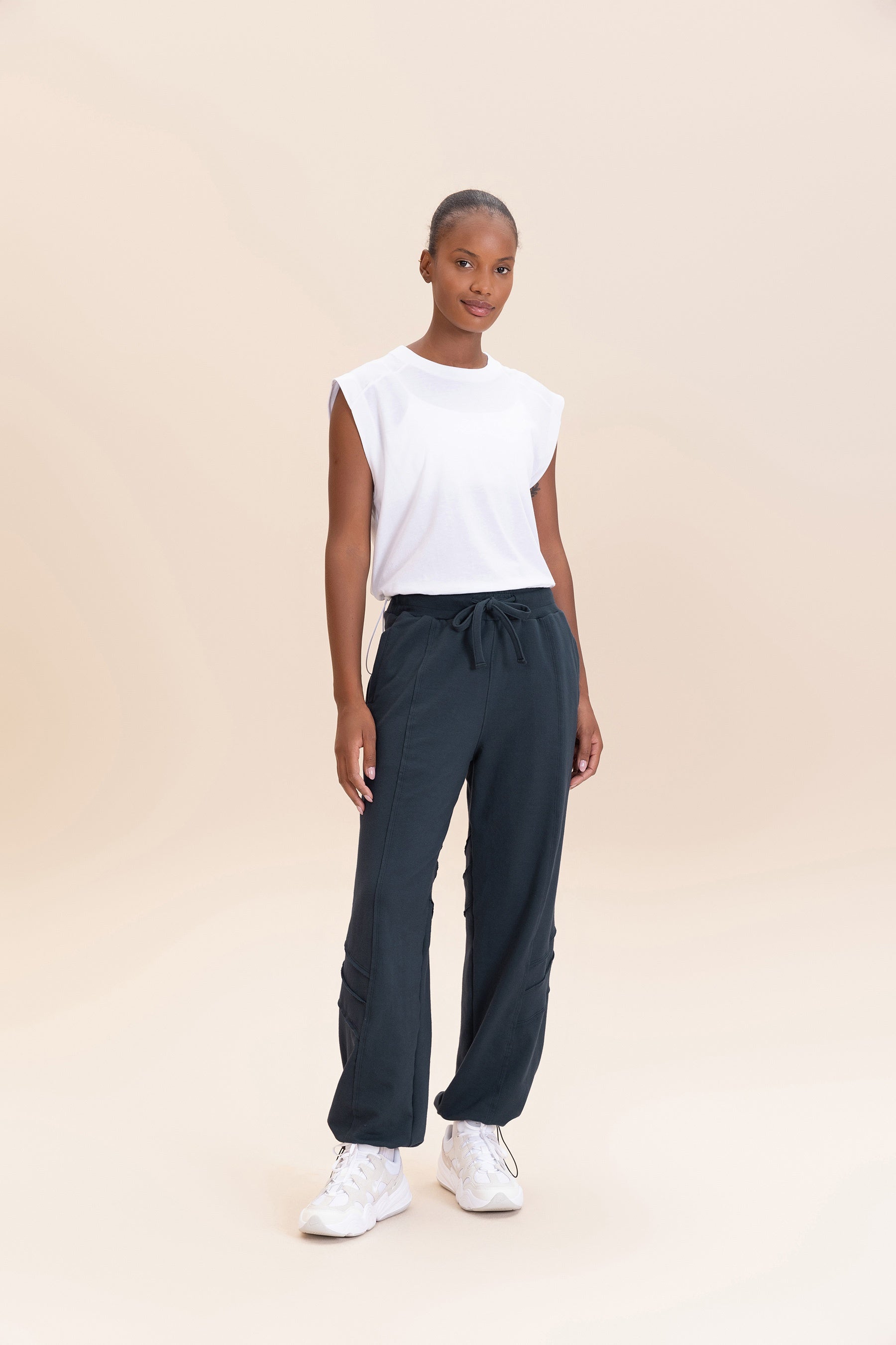 Stylish Jog Cut Pants 456854 - Comfortable & Trendy Women's Casual Sweatpants for Lounge, Workout & Everyday Wear