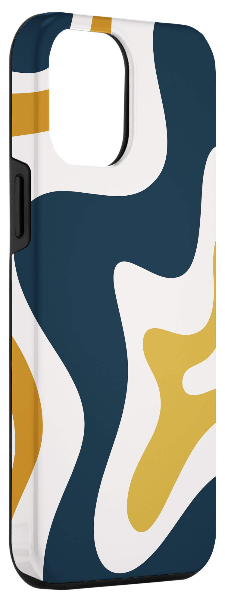 Vintage 60s 70s Swirl Design iPhone 12 Pro Max Case - Trendy Retro Aesthetic Phone Cover for Protection & Style - Perfect for Music Festivals, Hippie Parties & Vintage Lovers