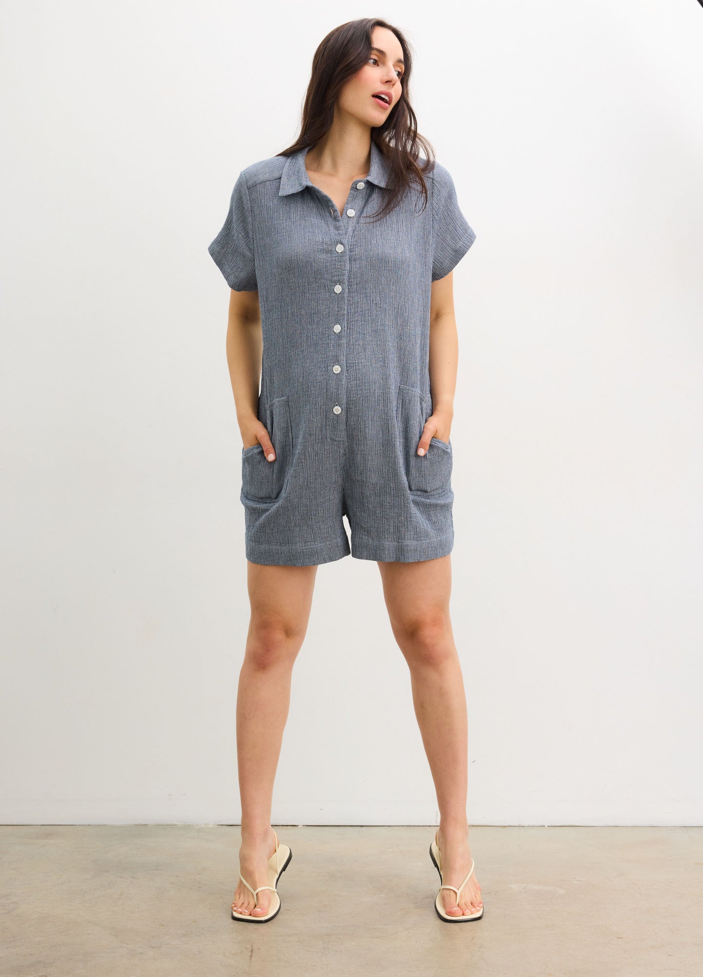 Lenora Romper - Stylish & Comfortable Women's Jumpsuit for Casual Wear, Summer Outfits & Beach Vacations