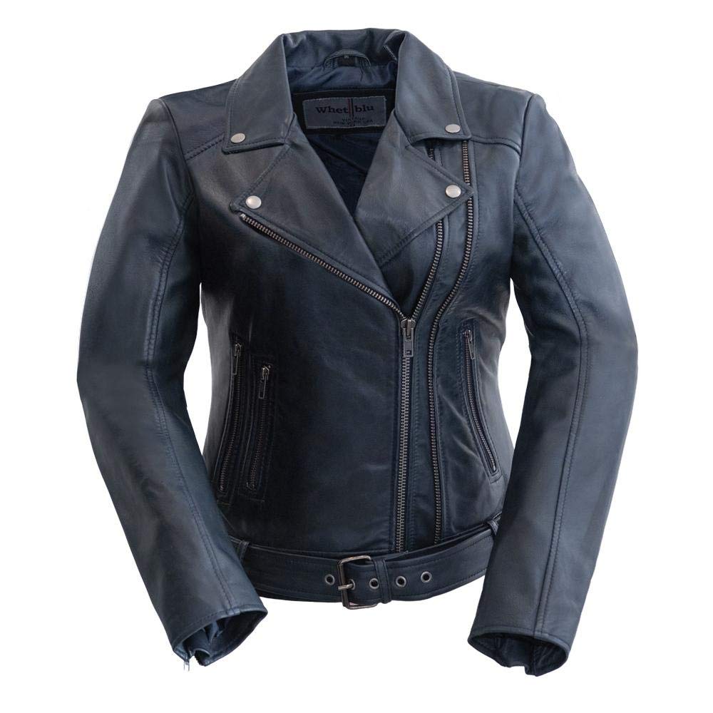 Chloe Women's Genuine Leather Jacket - Stylish & Comfortable Outerwear for Fall & Winter Fashion | Perfect for Casual Outings, Date Nights & Travel