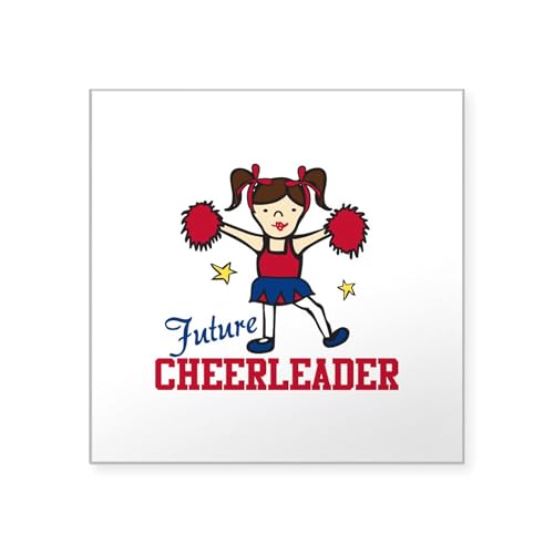 Clear - Future Cheerleader Sticker