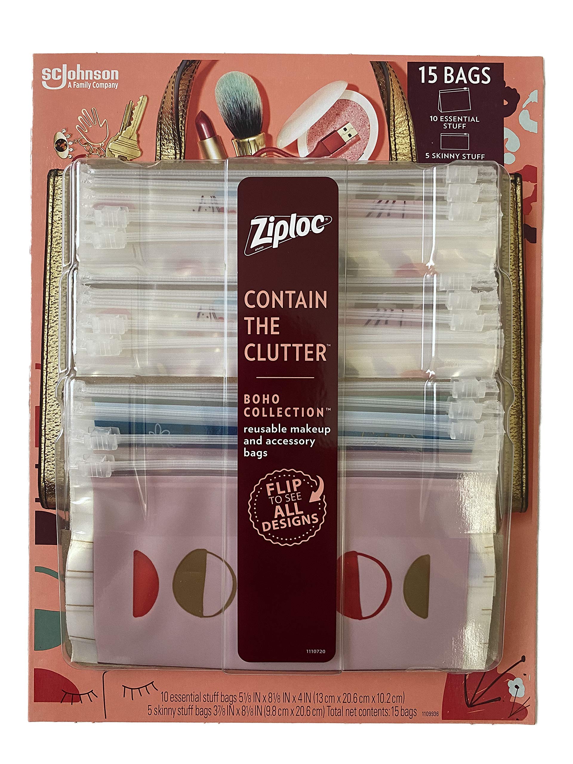 Stylish Boho Makeup and Accessory Organizer Bags - 15 Trendy Designs for Travel, Gym, Poolside, Office & Date Night - Perfect for Cosmetics, Brushes & Toiletries