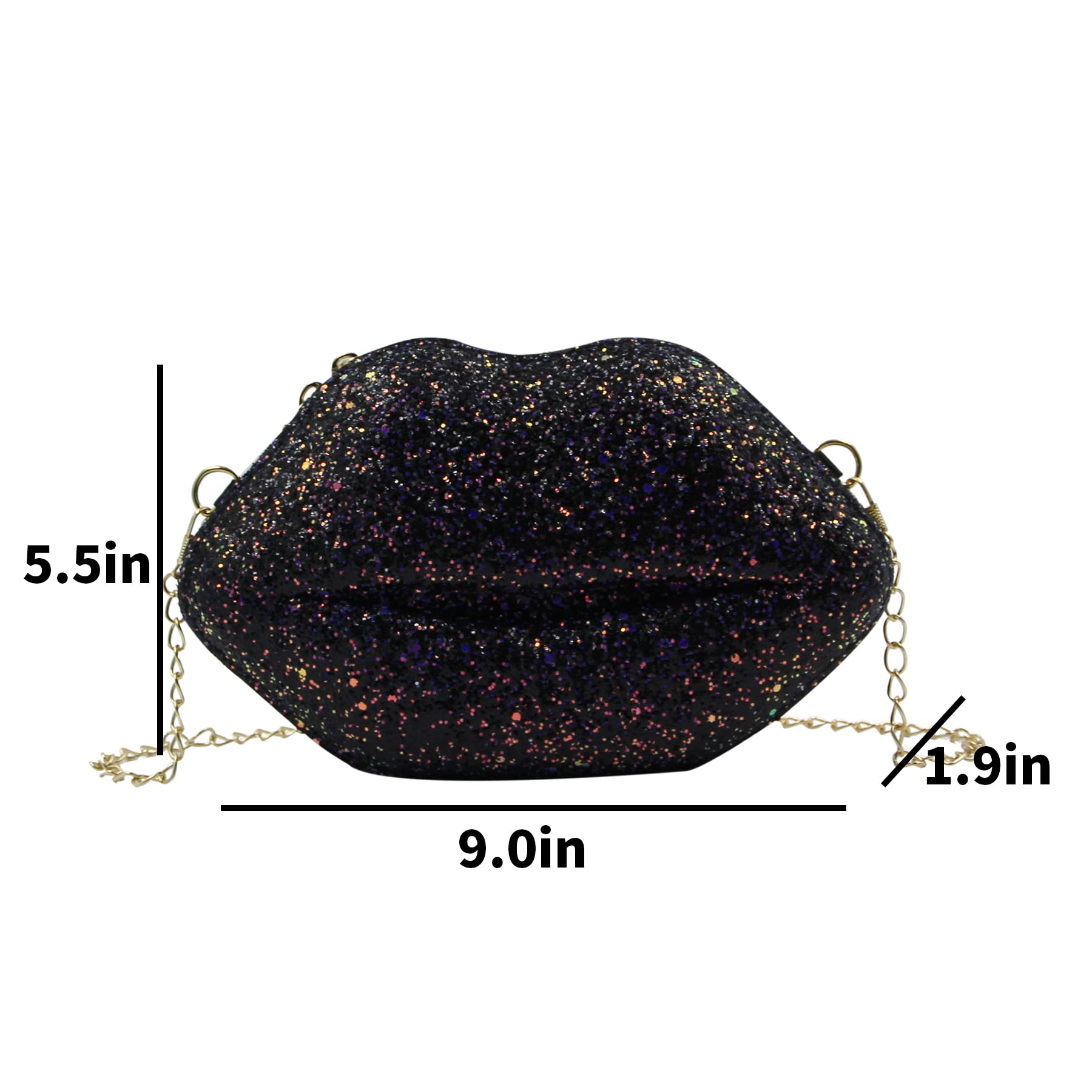 Sparkly Glitter Evening Clutch Purse for Women - Elegant Banquet Crossbody Shoulder Bag with Phone Pouch | Perfect for Parties, Weddings & Special Occasions
