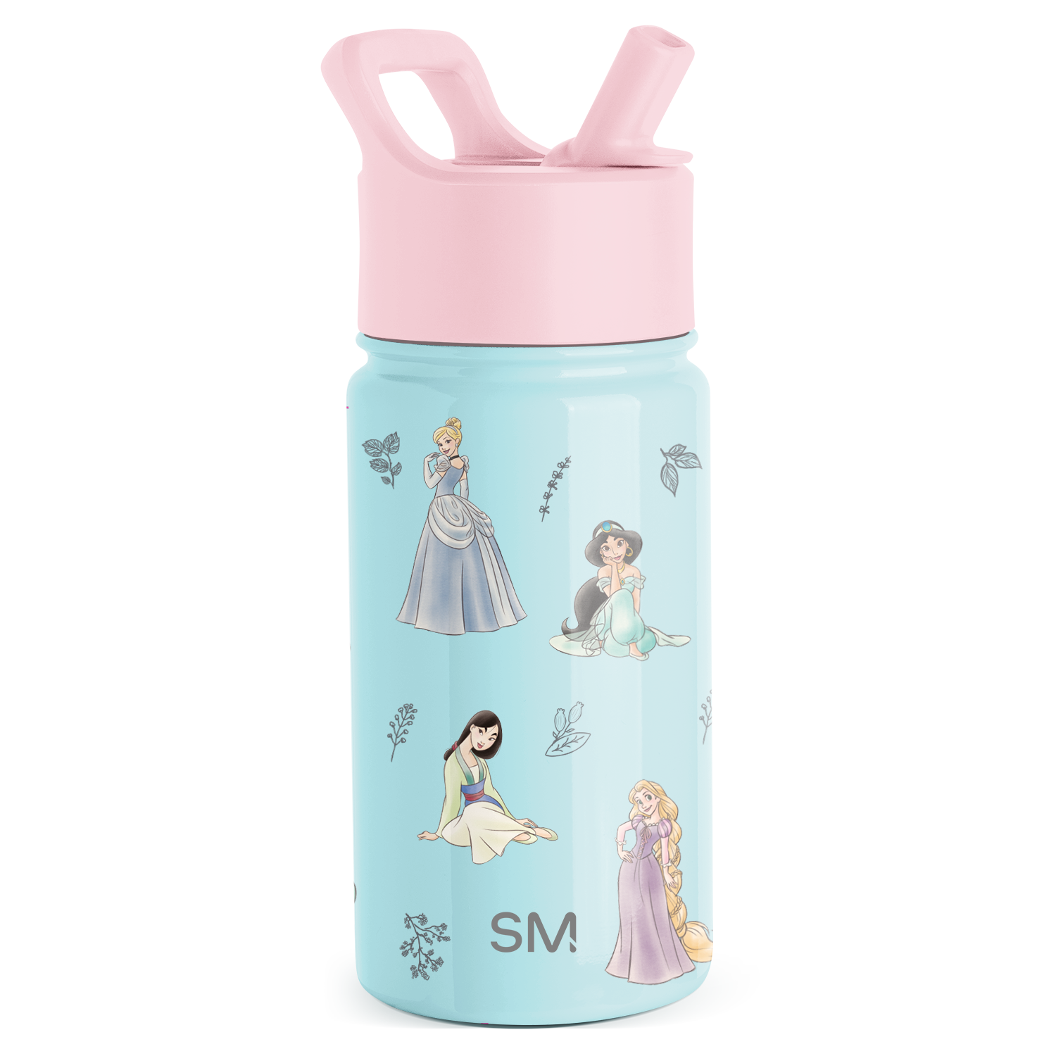 Summit Kids Water Bottle with Straw Lid - BPA Free, Leak Proof, 12oz Insulated Stainless Steel Bottle for School, Sports & Outdoor Activities
