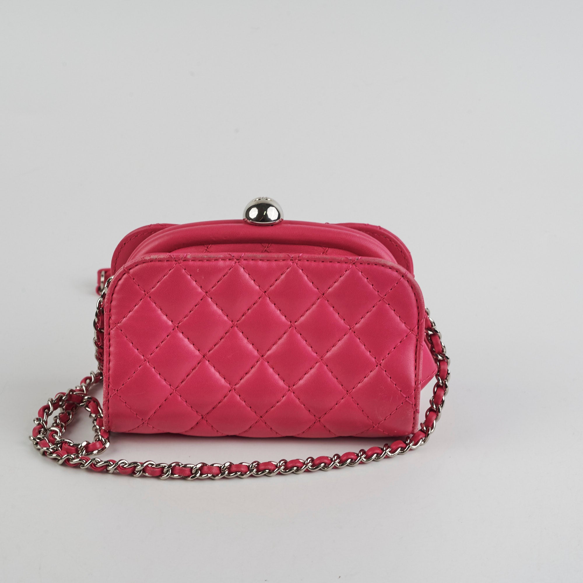 Chanel Mini Pink Crossbody Bag for Women - Luxury Leather Shoulder Purse - Perfect for Parties, Dates & Everyday Use