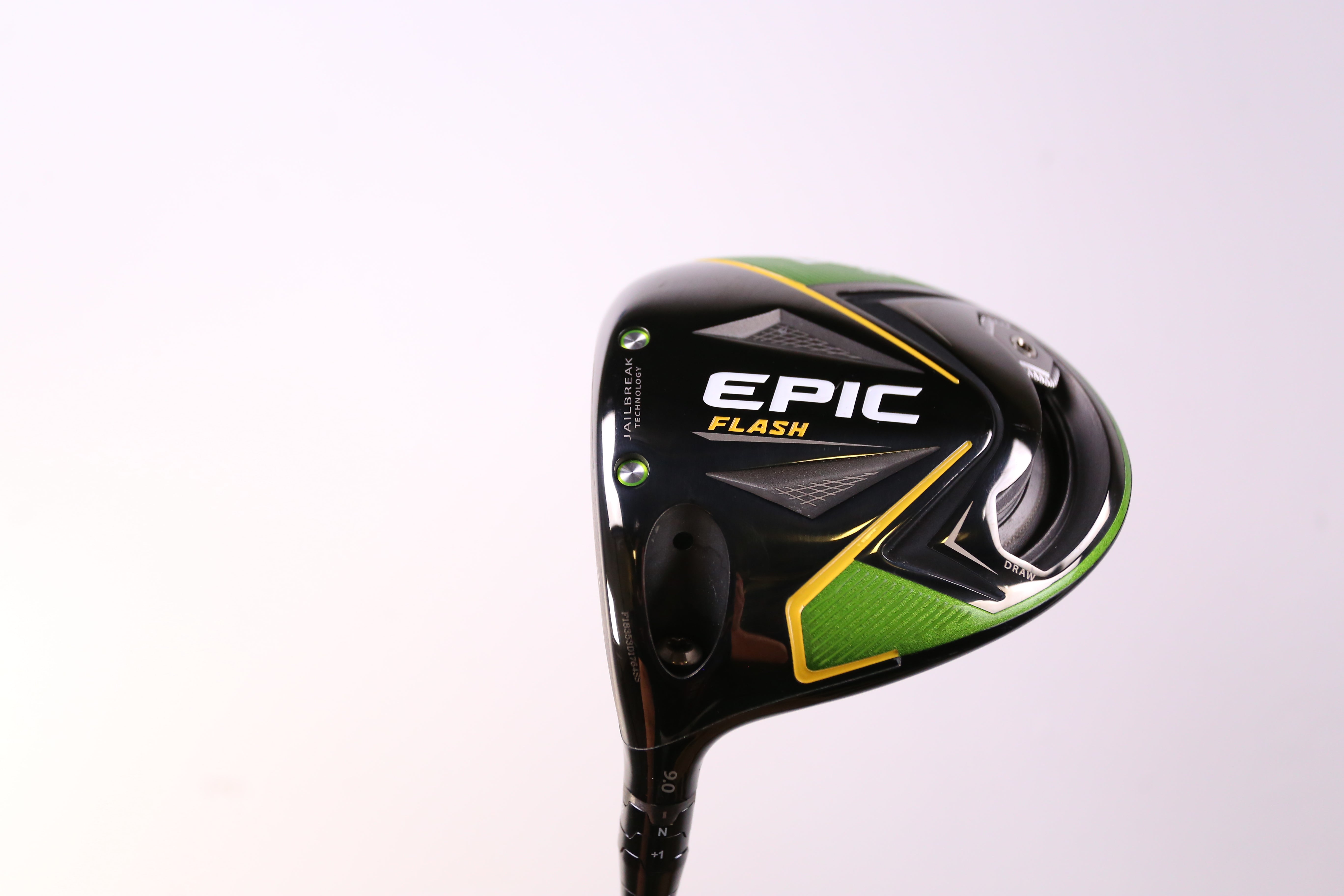Used Callaway Epic Flash Left Handed 9° Extra Stiff Driver - Perfect for Golfers Seeking Distance & Control on the Course