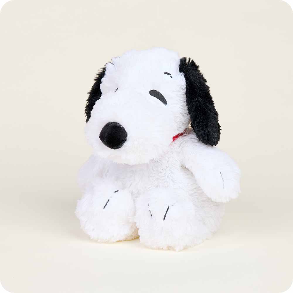 Snoopy Warmies Plush Stuffed Animal - Soft & Cozy Microwaveable Heating Pad for Kids & Adults - Perfect for Stress Relief, Anxiety, and Cold Weather Comfort at Home or Office