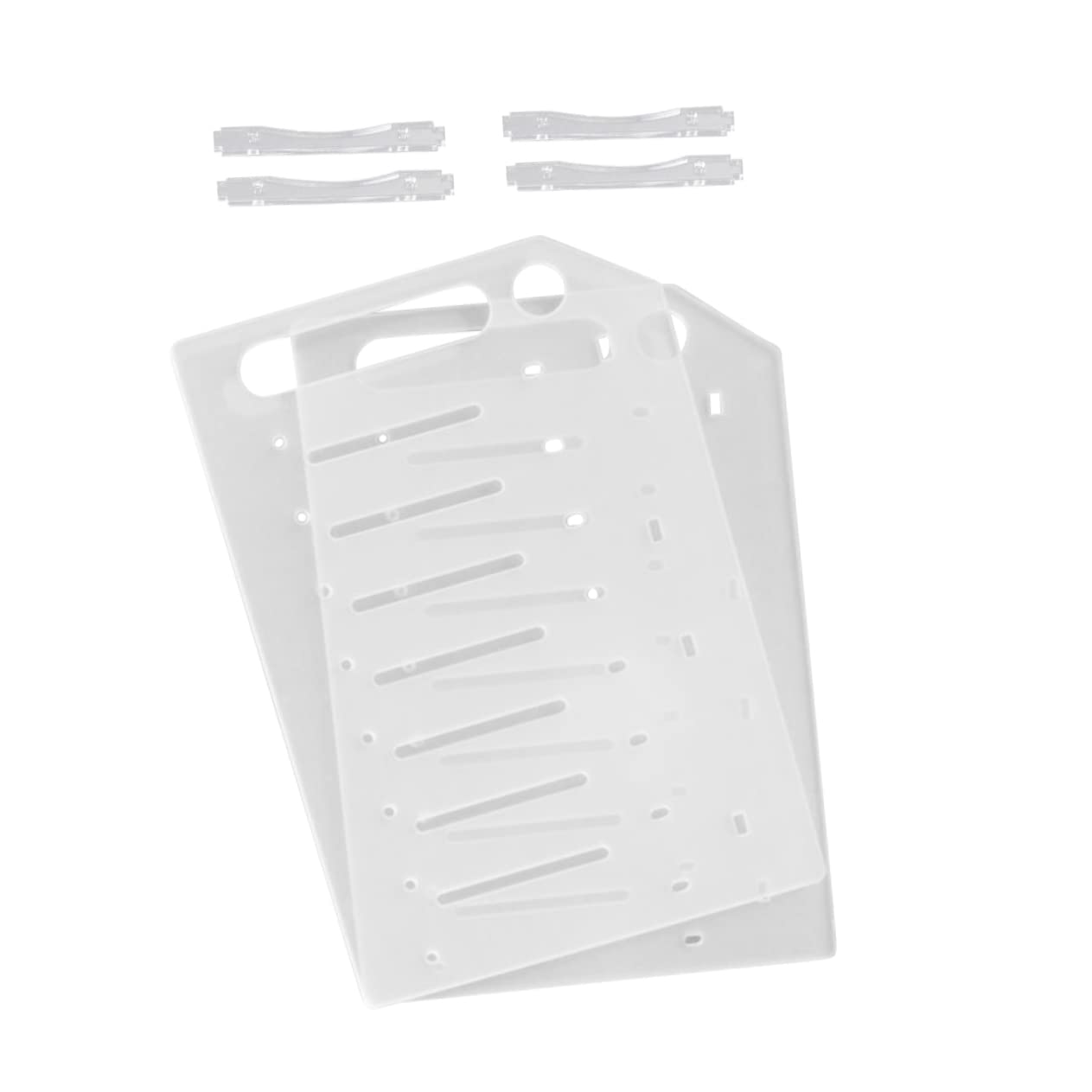 OSALADI 3.5 Inch Hard Drive Rack - Multi-Layer HDD Storage Shelf for Computer, External Hard Drive Case Mounting Bracket & Computer Stand - Perfect for PC, Server, and NAS Storage Organization
