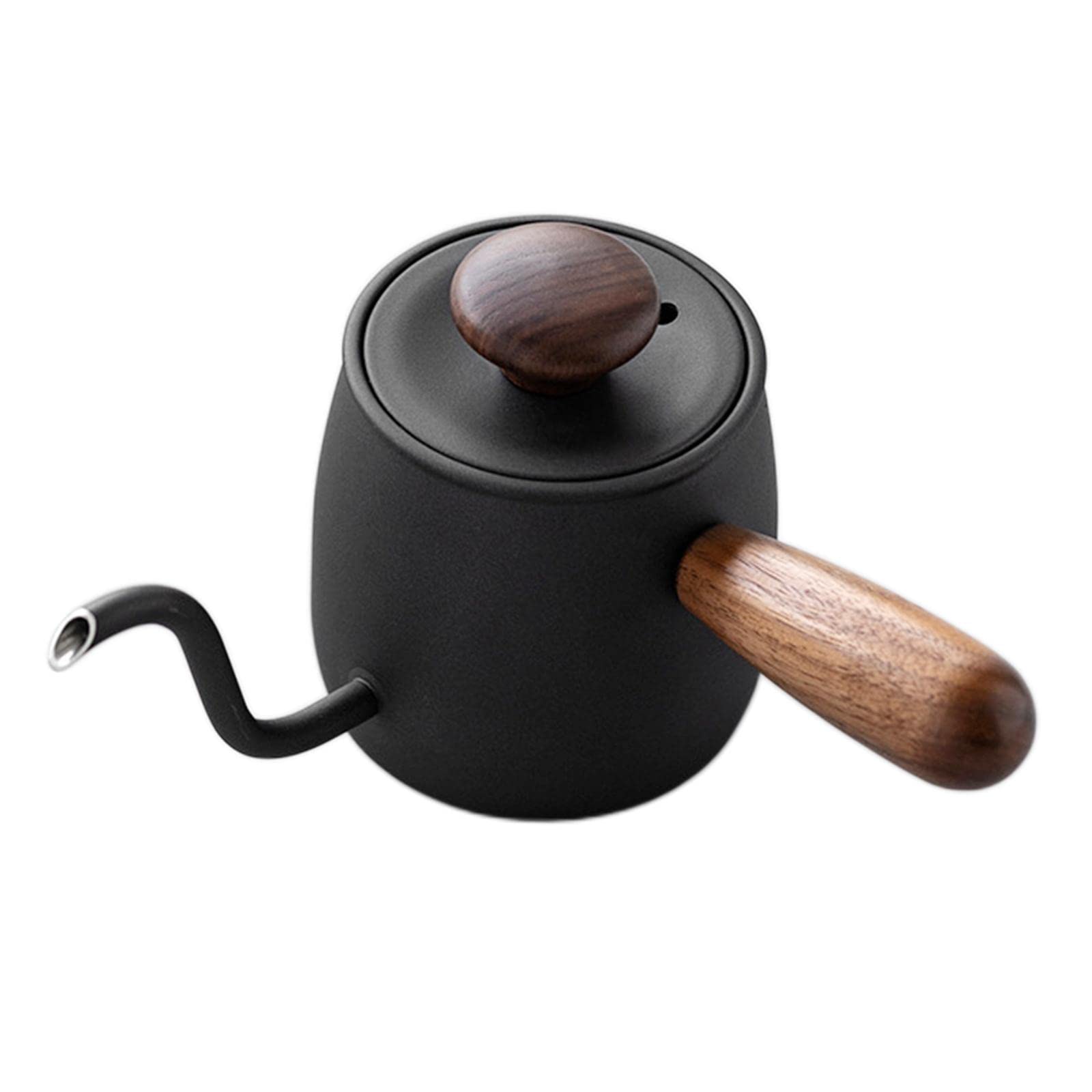 Premium Stainless Steel Gooseneck Coffee Kettle for Pour Over & Drip Coffee - 12oz Mini Pour Over Kettle with Precision Spout - Perfect for Home Brewing, Specialty Coffee, and Barista Use