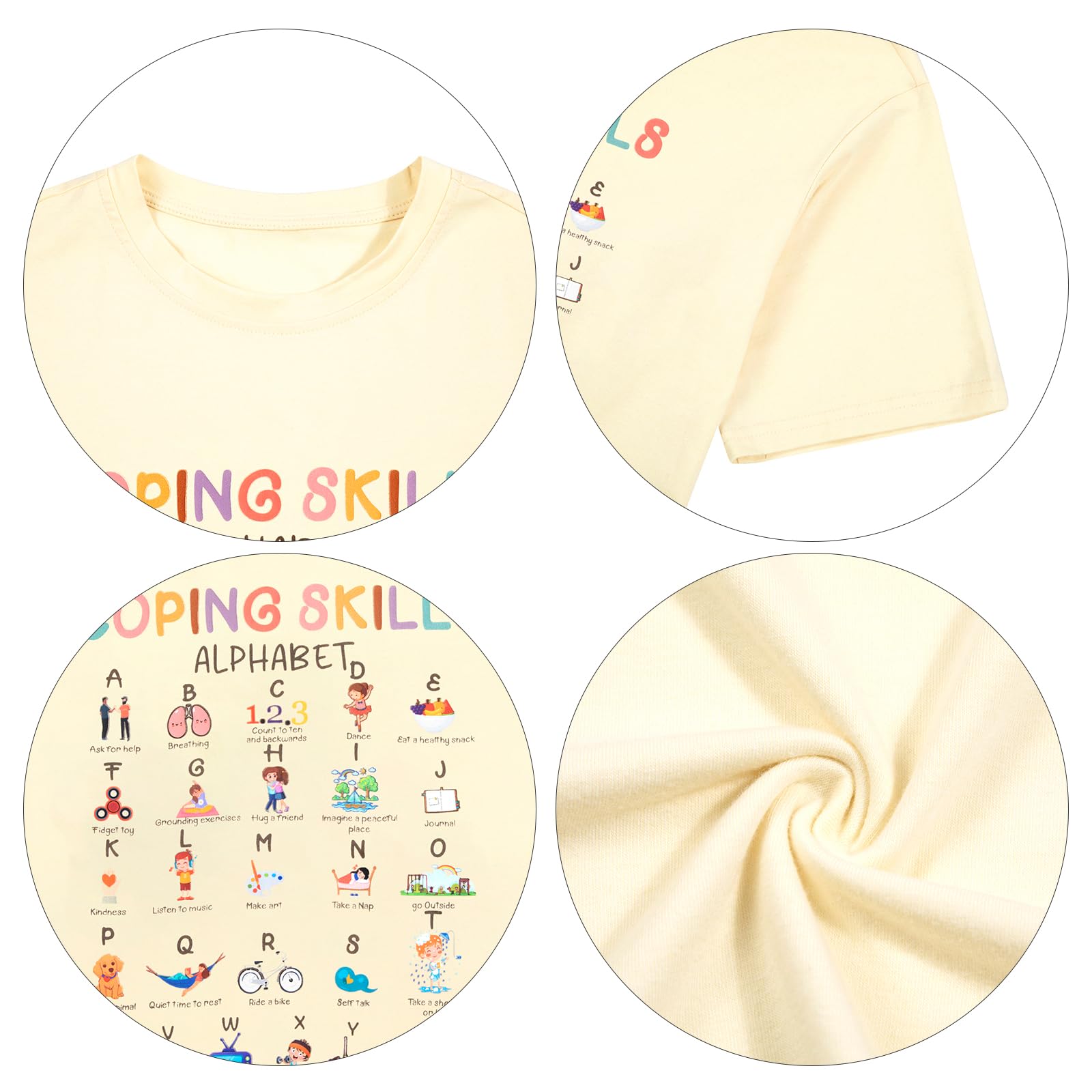 Teacher Shirts for Women - Mental Health Awareness & Social Worker Gifts for School & Therapy