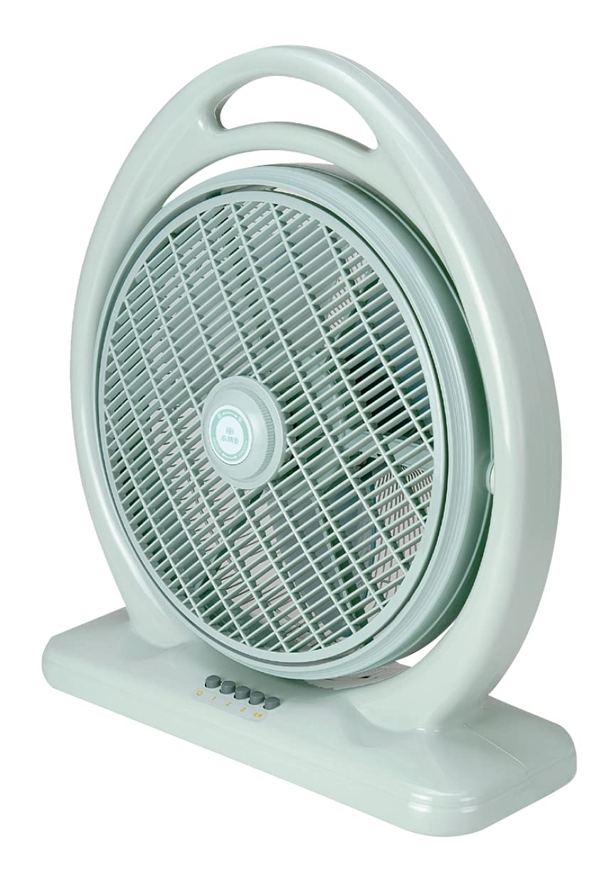 SF-1414 14 Inch Box Fan - High Velocity Cooling Fan for Home, Office, Garage & Warehouse - Energy Efficient with 3 Speed Settings - Perfect for Summer, Indoor Air Circulation & Ventilation