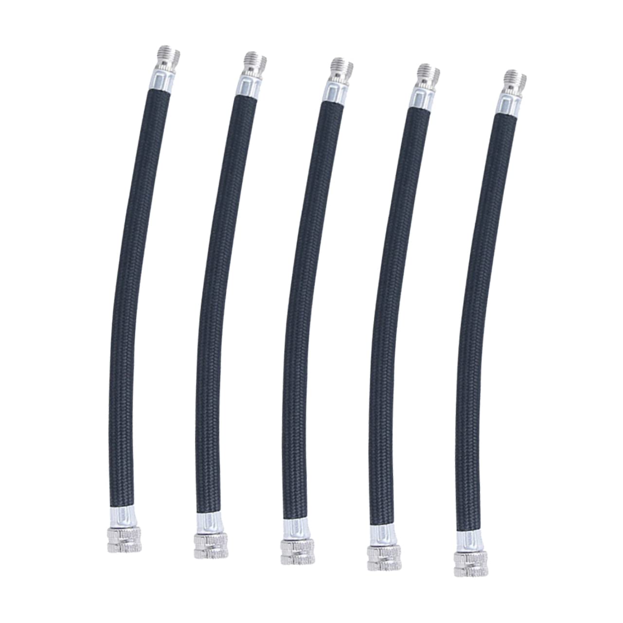 5-Pack Inflatable Basketball Plug Mouth Extension Tubes - Replacement Air Pump Hoses for Bikes, Tires & Sports Equipment - Perfect for Bike Pumps, Basketball Accessories & Outdoor Inflatable Gear