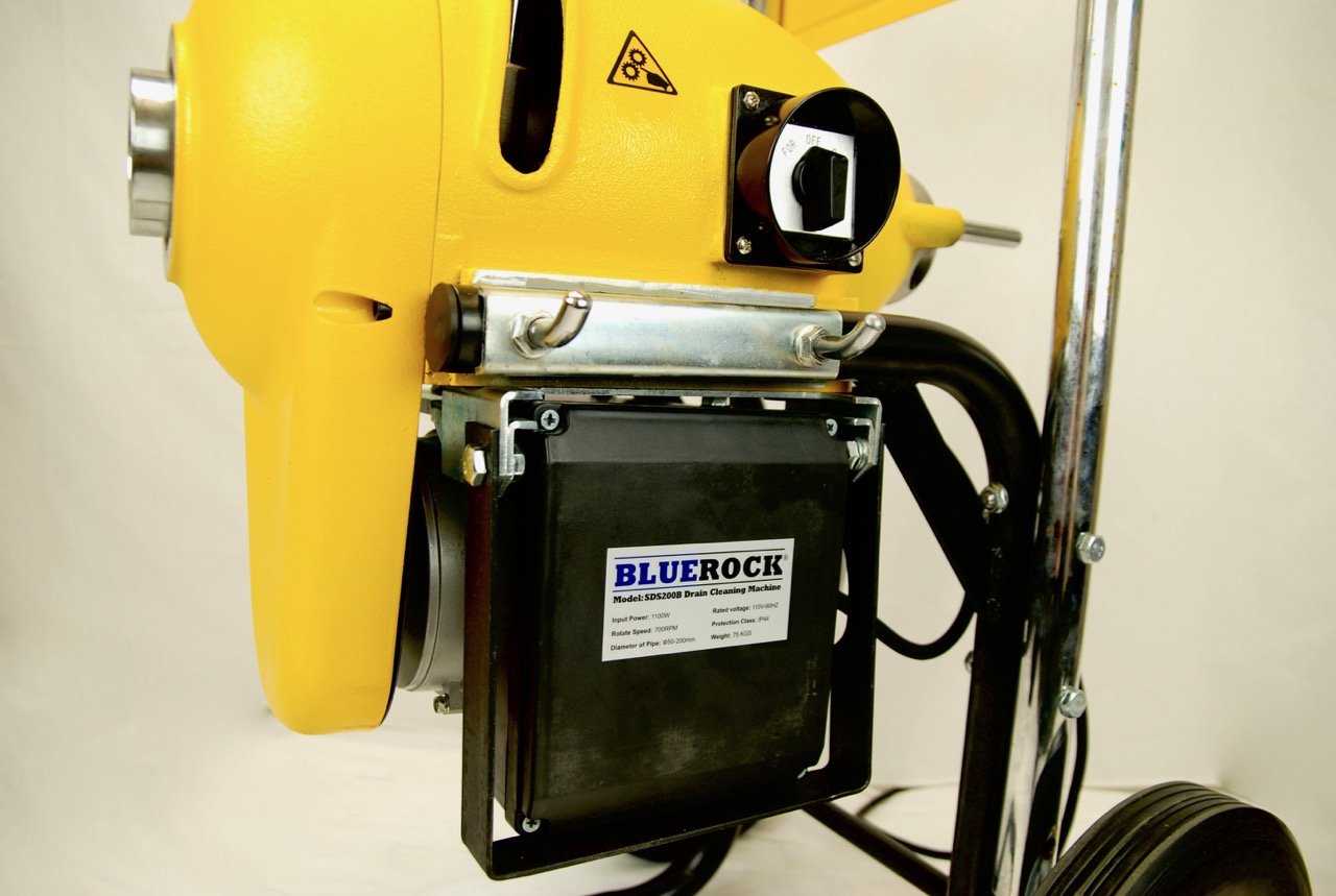 BLUEROCK SDS200B 1.5HP Drain Snake for 2