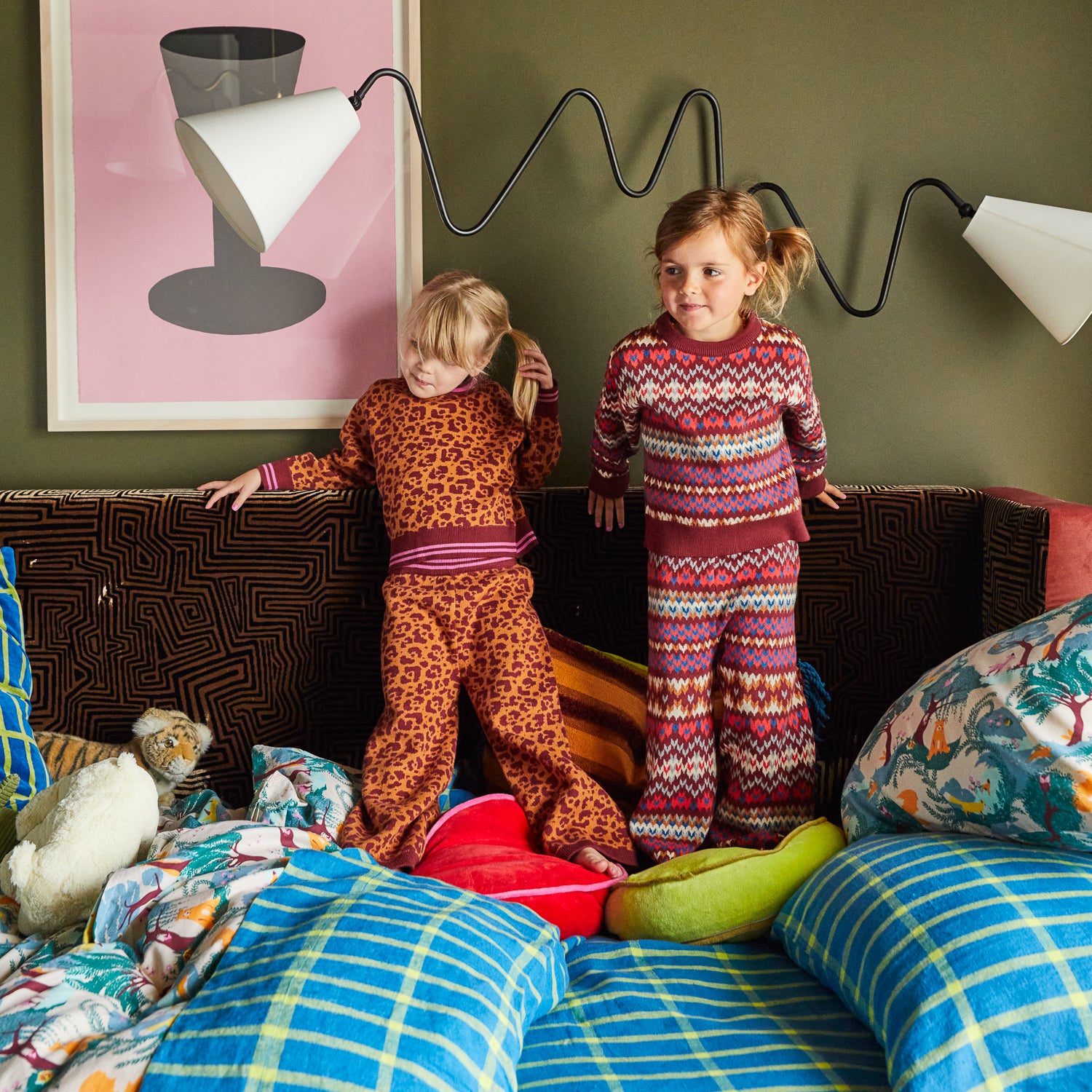 Odette Kids Knit Sweater - Soft & Cozy Cotton Pullover for Boys & Girls | Perfect for School, Playdates & Winter Outfits