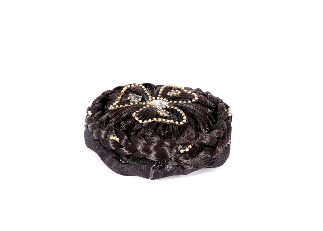 NAVMAV Bun Maker & Ponytail Holder - Hair Styling Accessories for Women & Girls (1 Pack) - Perfect for Updos, Braids, and Everyday Hairstyles