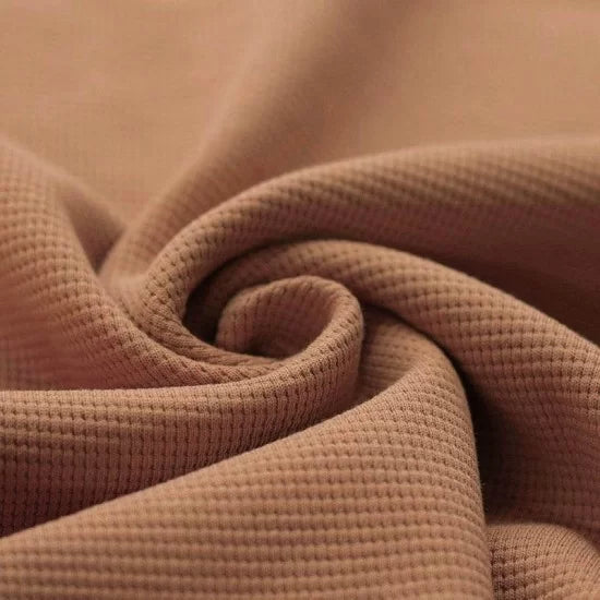 Soft Cotton Waffle Knit Blanket - Peach Color Cozy Throw for Bed, Couch & Nursery - Perfect for Relaxing, Baby Shower Gifts & Home Decor