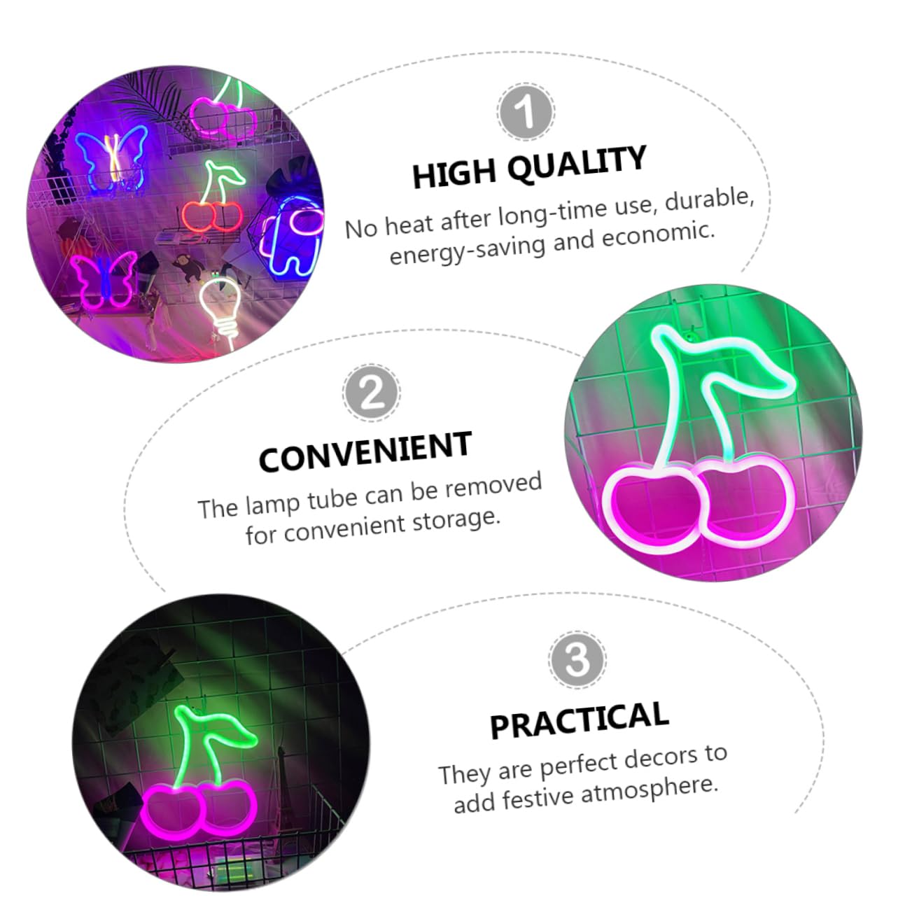 DOITOOL USB Rechargeable Cherry Blossom LED Night Light - Romantic Bedroom Decor, Nursery, Living Room Ambient Lighting for Relaxation & Mood Setting