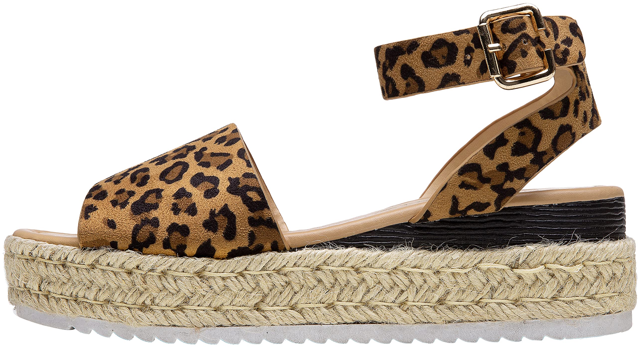 Vepose Women's 08 Low Wedge Platform Espadrilles Sandals - Comfortable Summer Casual Shoes for Beach, Vacation & Everyday Wear
