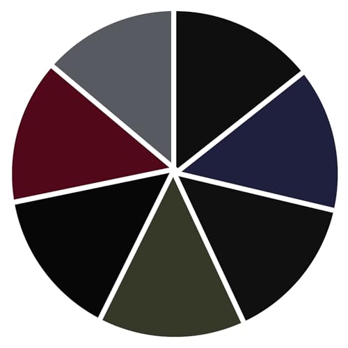 01 Black*3/ Dark Grey/ Olive/ Navy Blue/ Wine Red