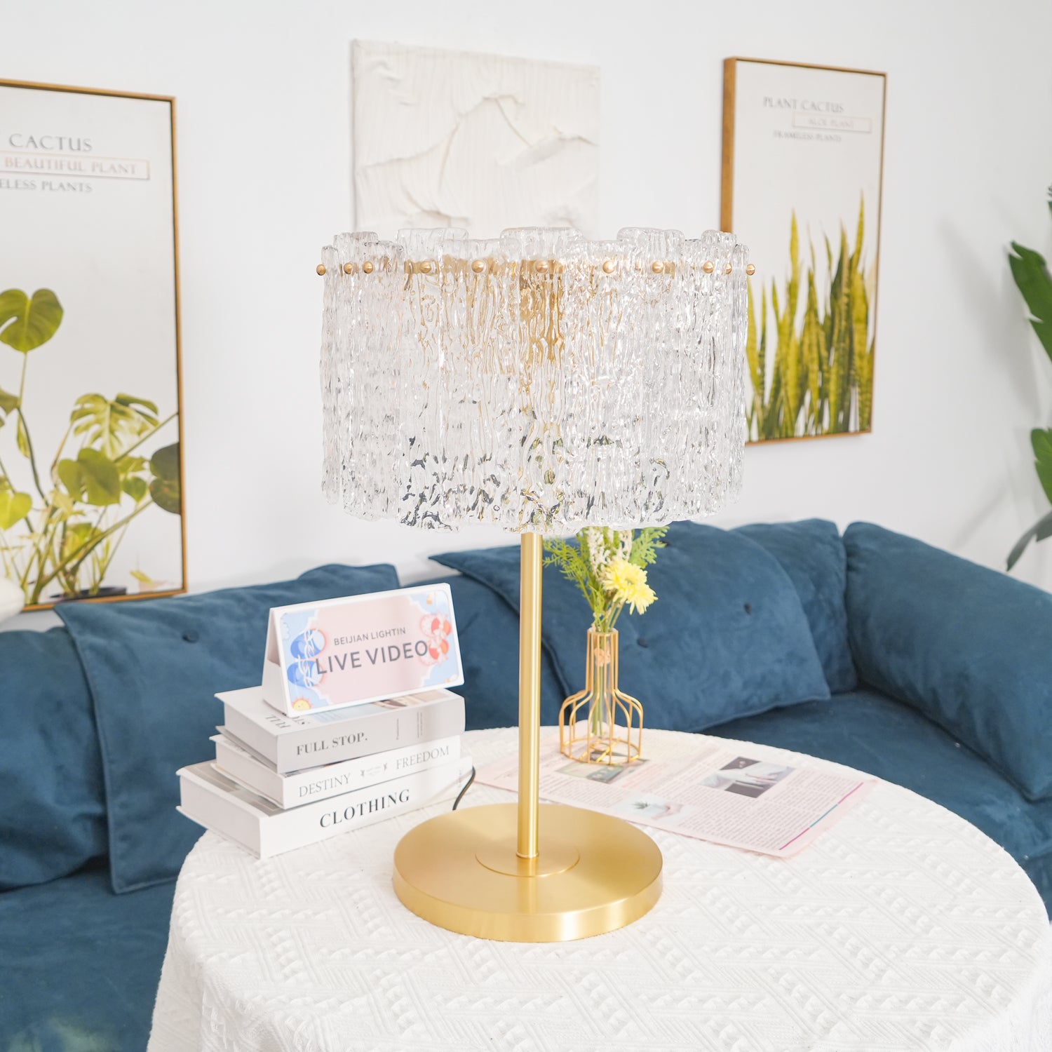 Skylar Table Lamp - Modern LED Nightstand Lamp with Adjustable Brightness & USB Port for Bedroom, Living Room, Office | Perfect for Reading, Working & Decor