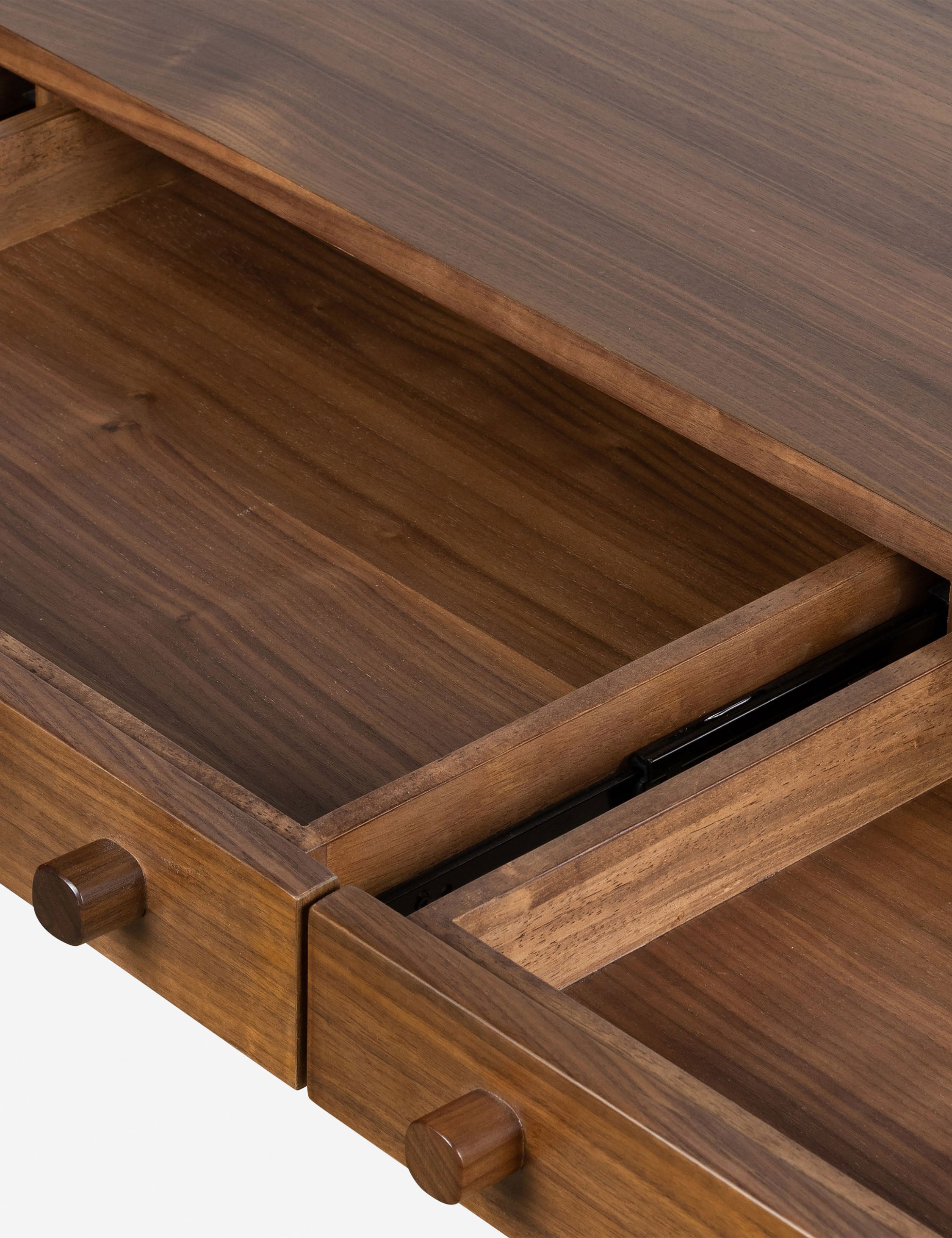 Premium Cameron Desk - Modern Home Office Desk with Sturdy Metal Frame & Spacious Work Surface - Perfect for Remote Work, Study & Gaming
