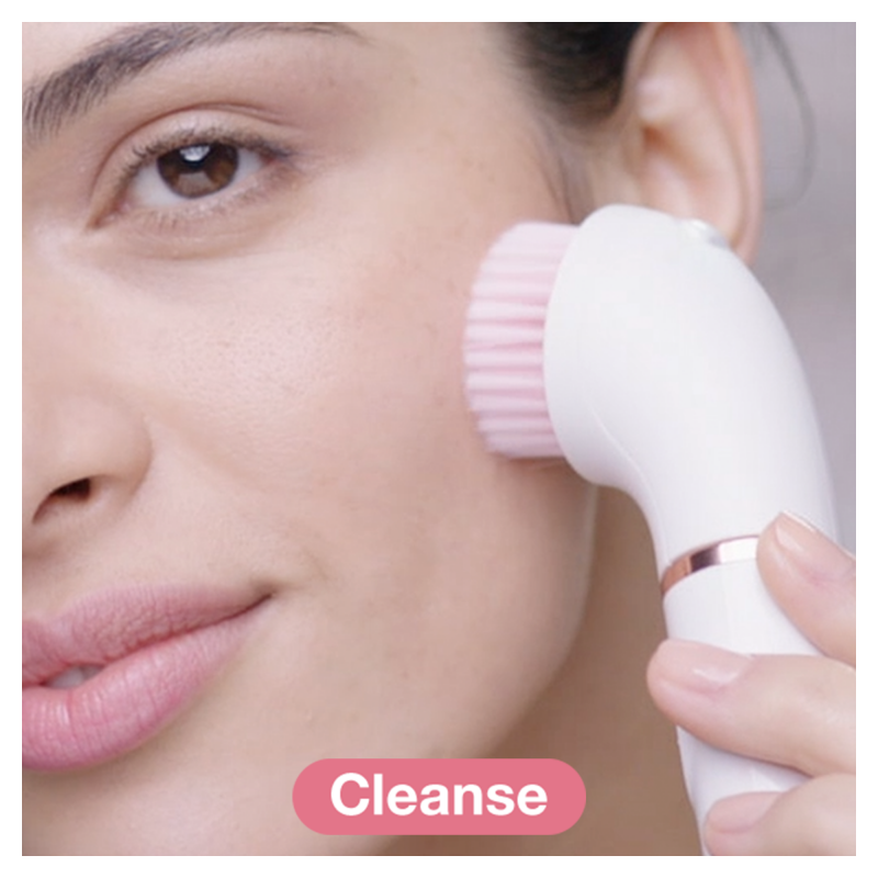 Silk Epil Beauty Set – SensoSmart Epilator & FaceSpa for Women | Painless Hair Removal & Facial Cleansing | Perfect for Travel, Home Spa & Gift Giving