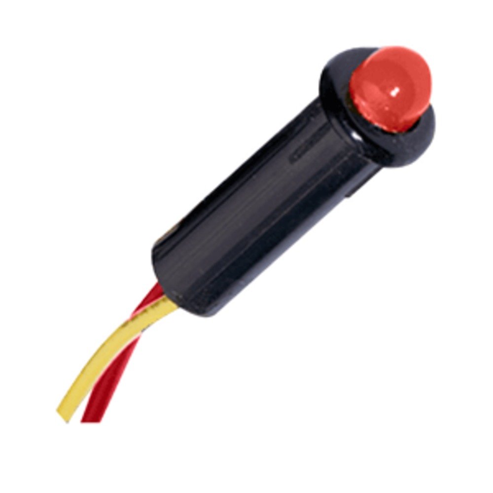 Paneltronics LED Indicator Lights - Red Marine Boat Lights for Dashboards, Control Panels & Boating Equipment