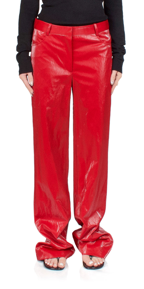Waterproof Crimson Rain Pants for Men & Women - Lightweight & Breathable Outdoor Hiking Gear - Perfect for Rainy Days, Camping & Commuting