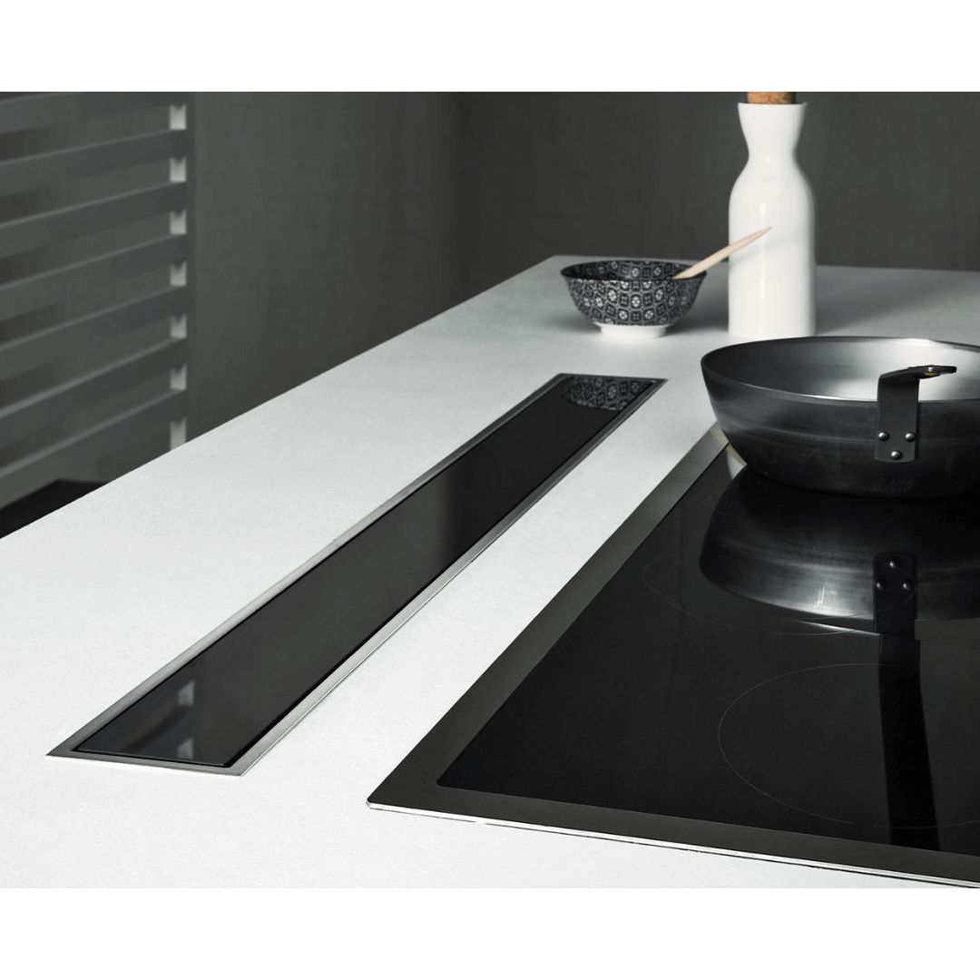 Falmec 36-inch Stainless Steel Down Draft Range Hood - Powerful Motor Included (FDDOW36T6SS) - Perfect for Modern Kitchens & Island Cooktops