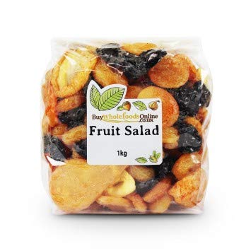 Fresh Whole Foods Fruit Salad Mix - 1kg Pack | Organic Diced Fruits for Smoothies, Desserts & Healthy Snacks | Perfect for Breakfast, Parties & Meal Prep