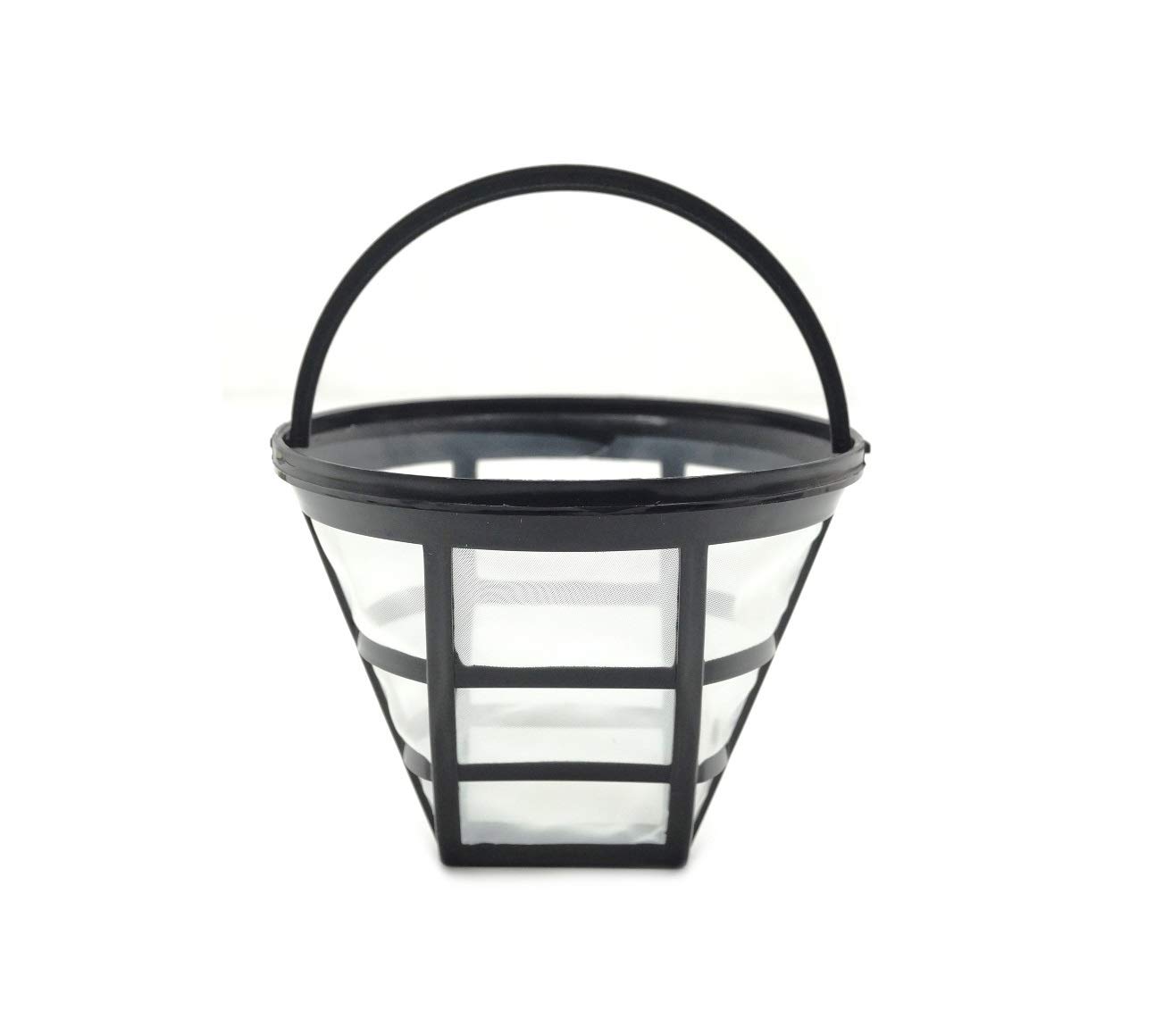 Black Permanent Coffee Filter Size 1x4 - Reusable & Eco-Friendly - Compatible with Philips Coffee Makers - Perfect for Home, Office & Camping Use