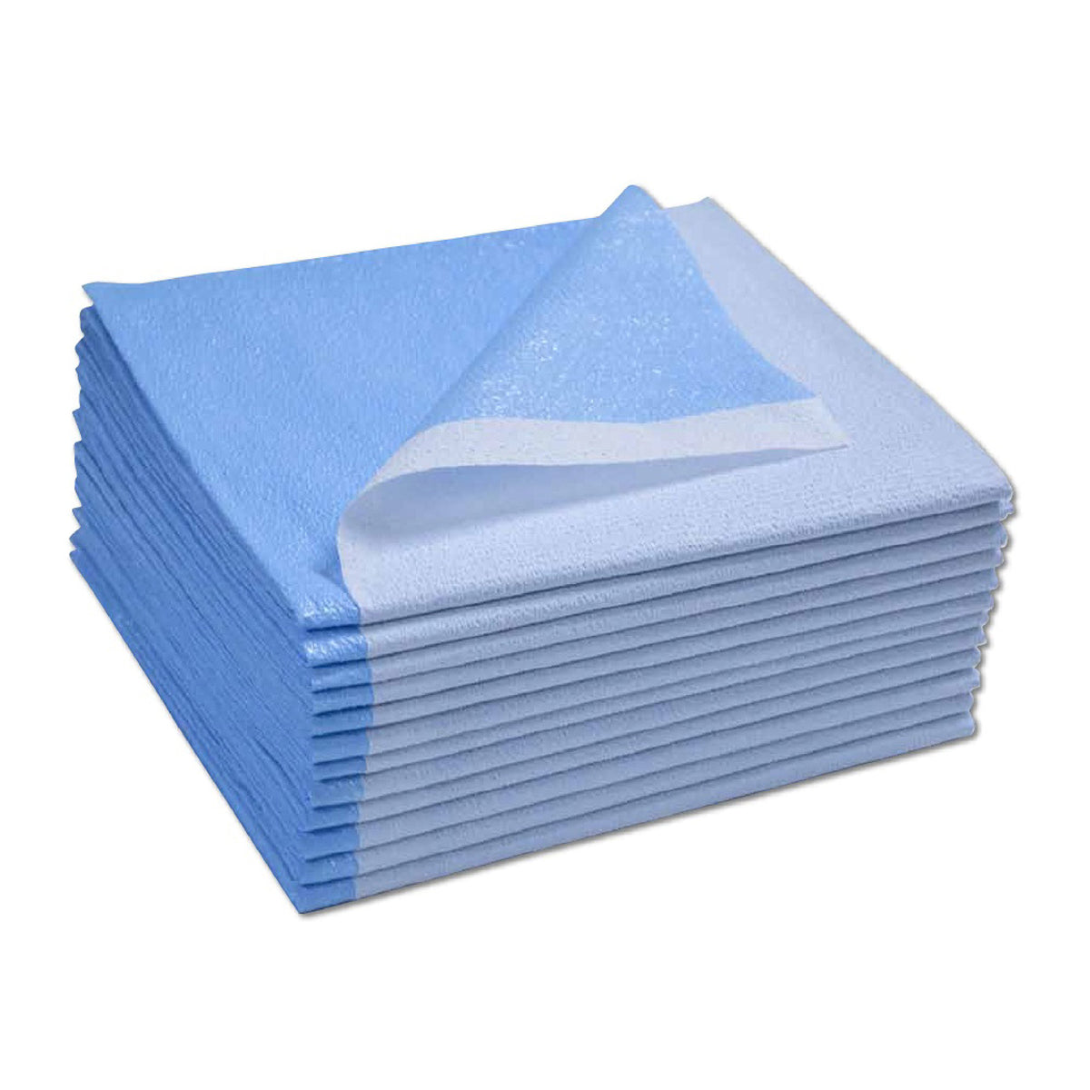 100 Pack Blue Drape Sheets 40