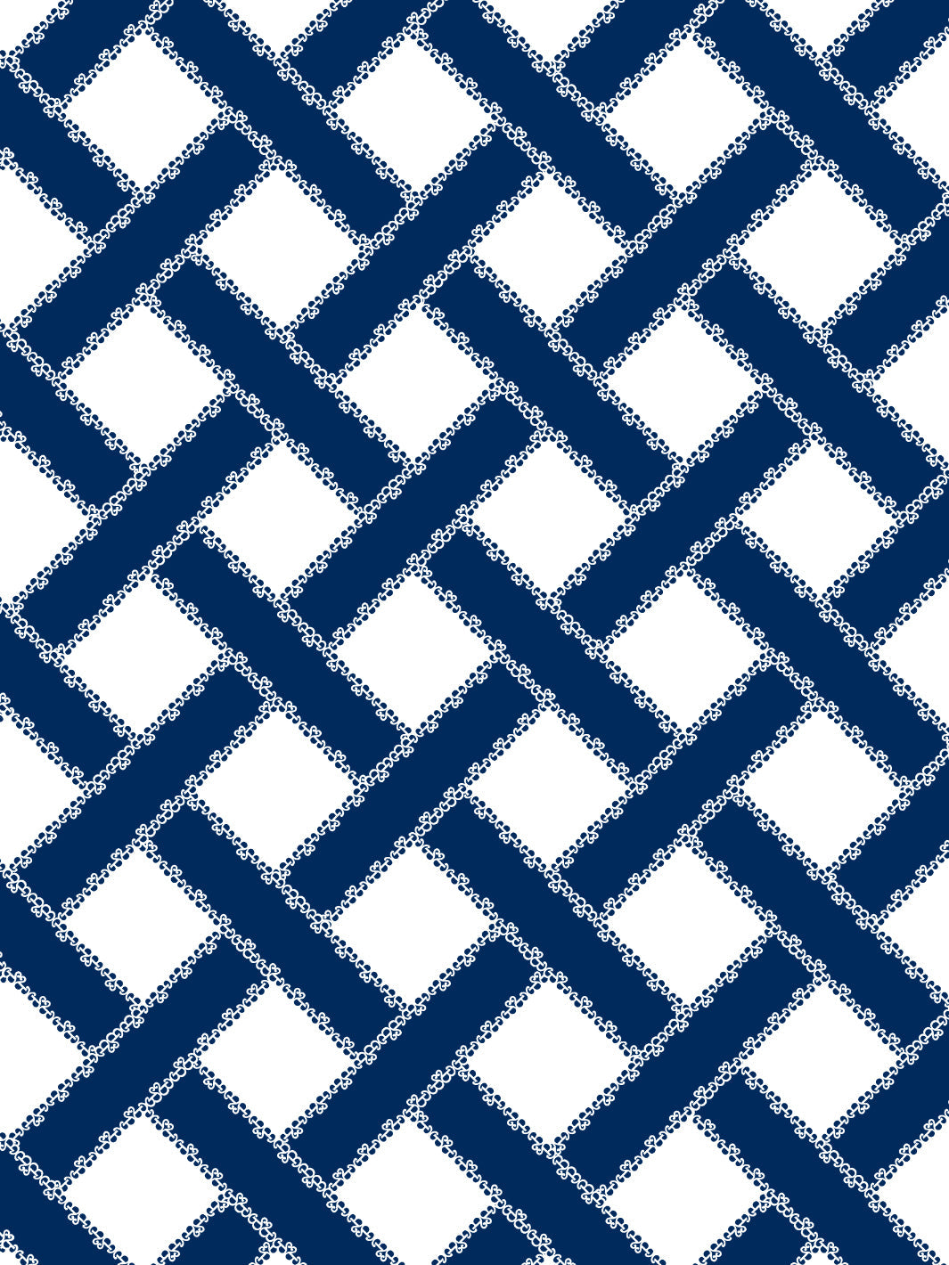 Barbie™ Trellis Navy Wallpaper - Premium Self-Adhesive Peel and Stick Wallpaper for Girls' Room, Nursery, Playroom & Home Decor