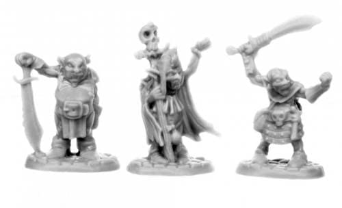 Reaper Miniatures Goblin Elites 25mm Heroic Scale Dark Heaven Bones Fantasy RPG Miniature - Perfect for D&D, Pathfinder, and Tabletop Wargaming Scenarios