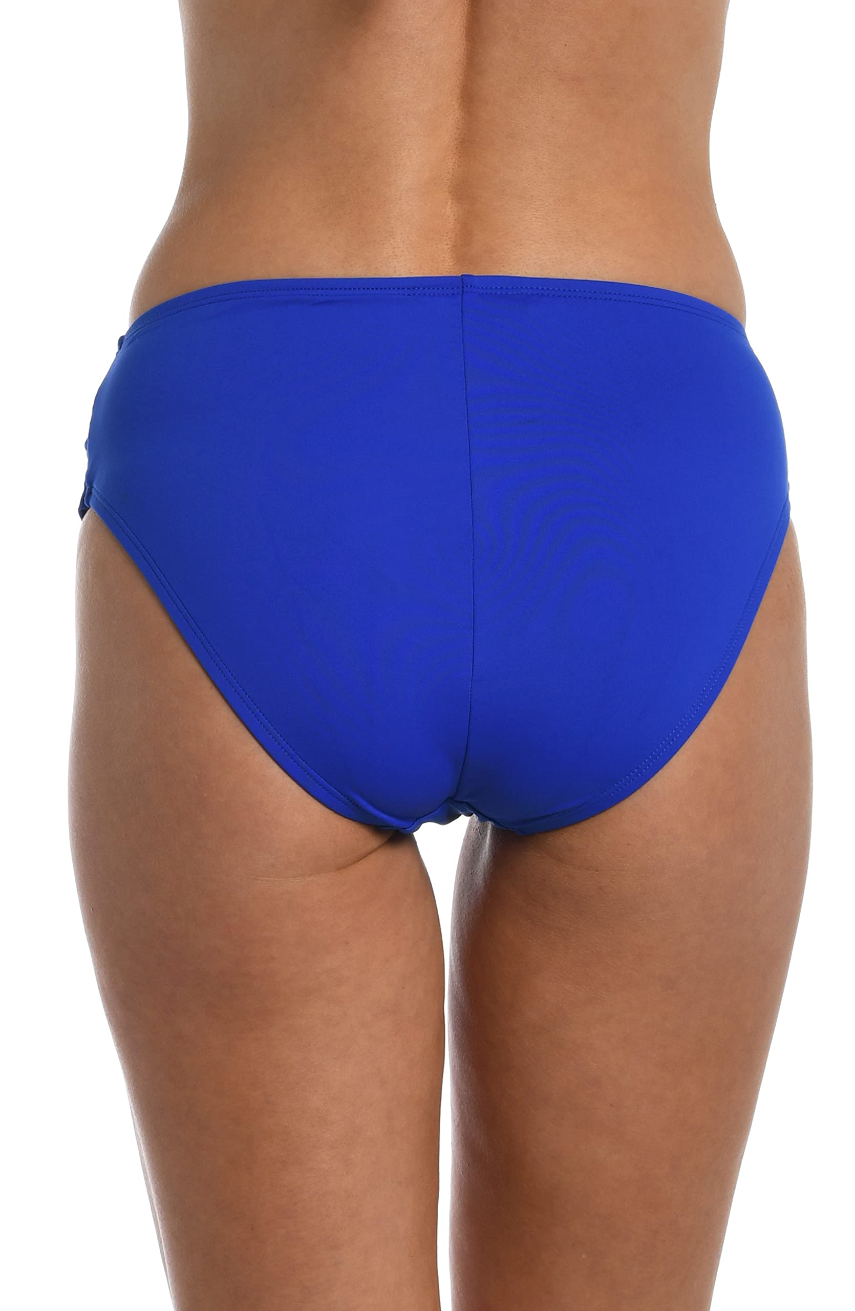 Island Goddess High Waist Bikini Bottom - Banded Mid Waist Panty Swimsuit for Women | Beach, Pool, Vacation & Summer Water Activities