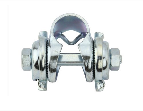 Lowrider Chrome Bike Seat Clamp - Universal Bicycle Seat Post Clamp for Beach Cruiser, Stretch & Chopper Bikes - Durable Bike Accessory for Comfortable Riding