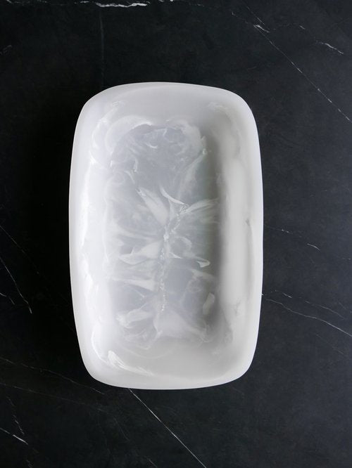 CDMX Design | Monica Calderon Studio Rectangular Resin Tray - Handmade Decorative Serving Tray for Jewelry, Keys & Home Decor | Perfect for Coffee Tables, Vanity Organizers & Gift Giving